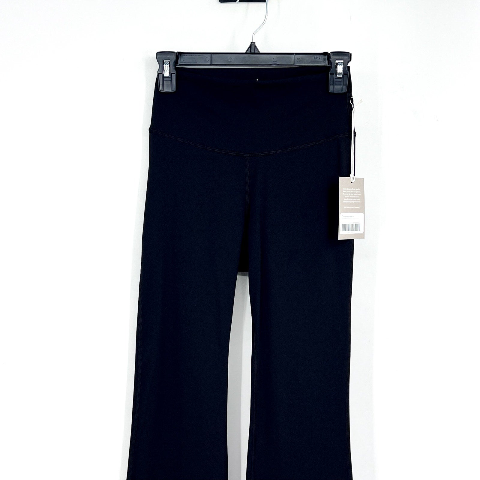 EVERLANE Women's The Perform Flare Leggings XS Black High Waisted NWT