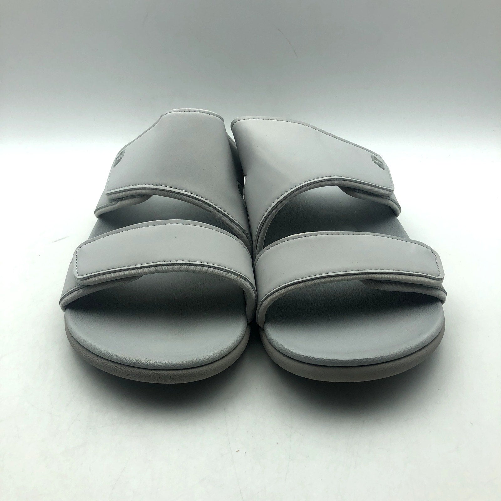 Spenco Womens KHOLO NUEVO Comfort Slide Sandals Size 7.5 WIDE Glacier Grey NWT