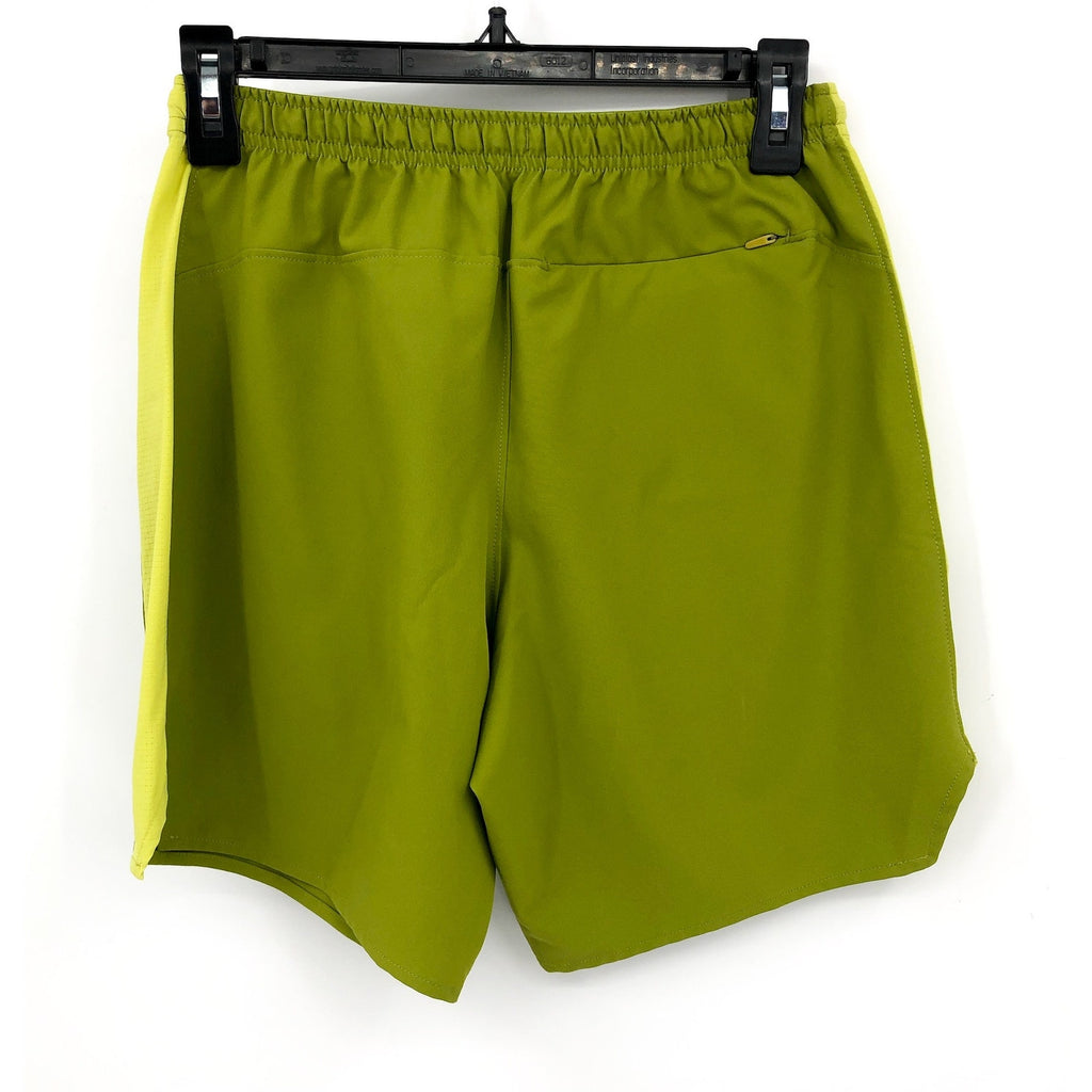 OUTDOOR VOICES Men's Linerless High Stride 7" Shorts XS Mossy Green Apple