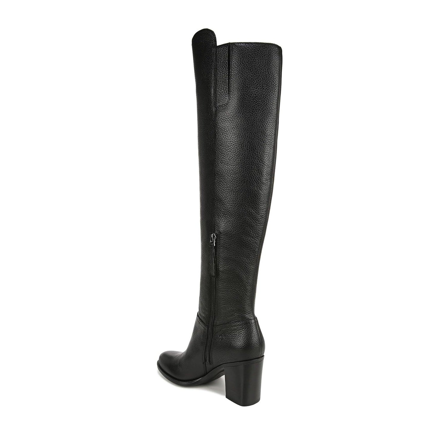 Naturalizer Womens Kyrie Knee High Boots US 7 M Wide Calf Black Leather NIB