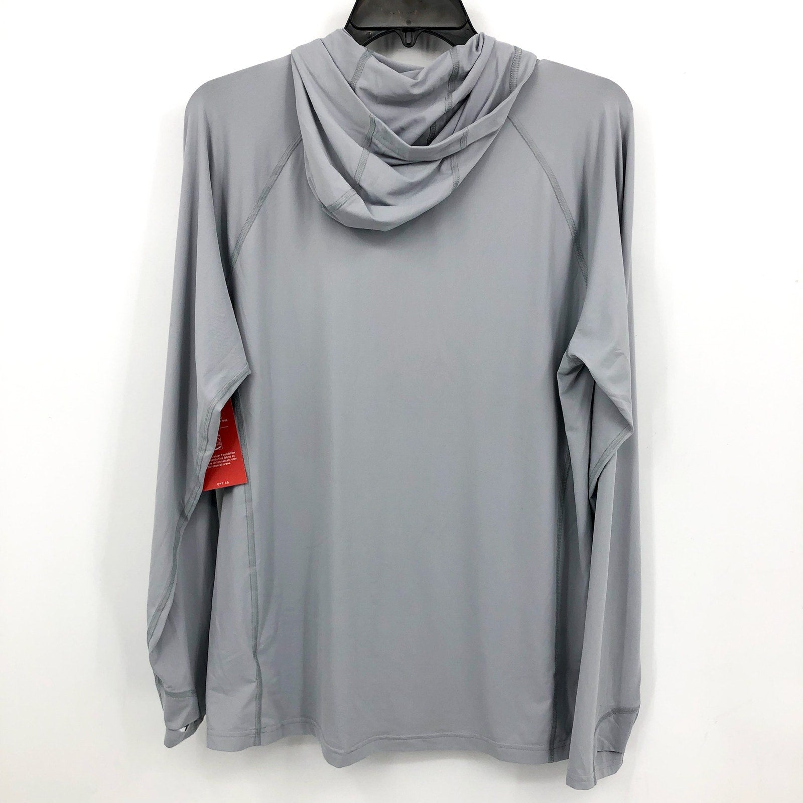 MOUNTAIN HARDWEAR Men's Crater Lake Hoody Medium Glacial Gray Long Sleeve UV NWT