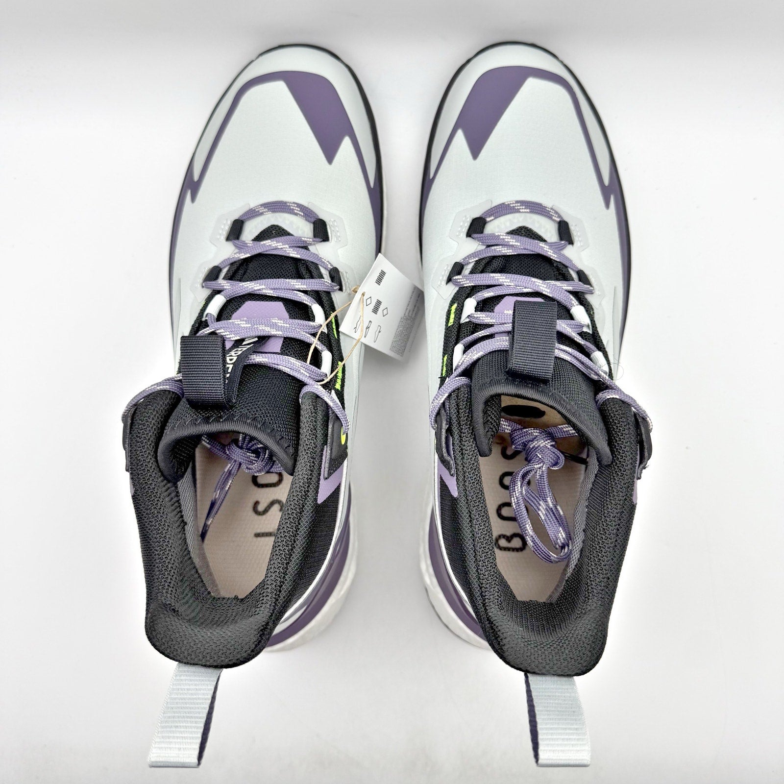 Adidas Womens Terrex Free Hiker 2 GTX Shoes US 10.5 Grey Purple Athletic WP