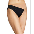 NORMA KAMALI Women's Snake Mesh Bikini Bottoms Medium Black Nude Mesh NWT