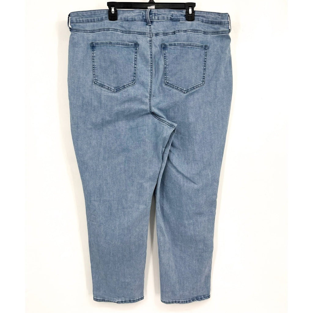 NYDJ Womens Margot Girlfriend Jeans Size 20W PETITE Kingston Blue NWT