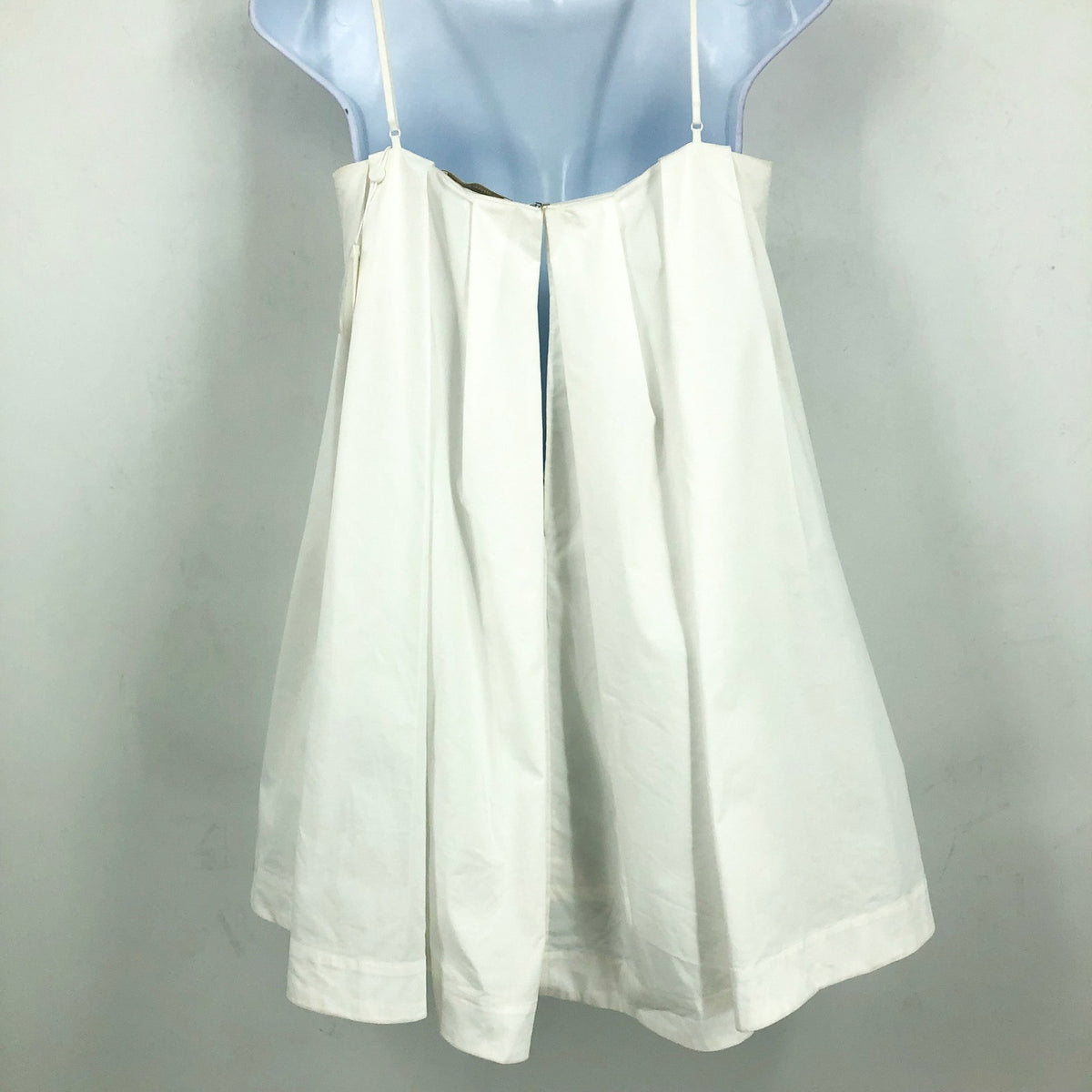JONATHAN SIMKHAI Kendall Mini Dress Size 4 Cotton-Poplin White Sleeveless NWT