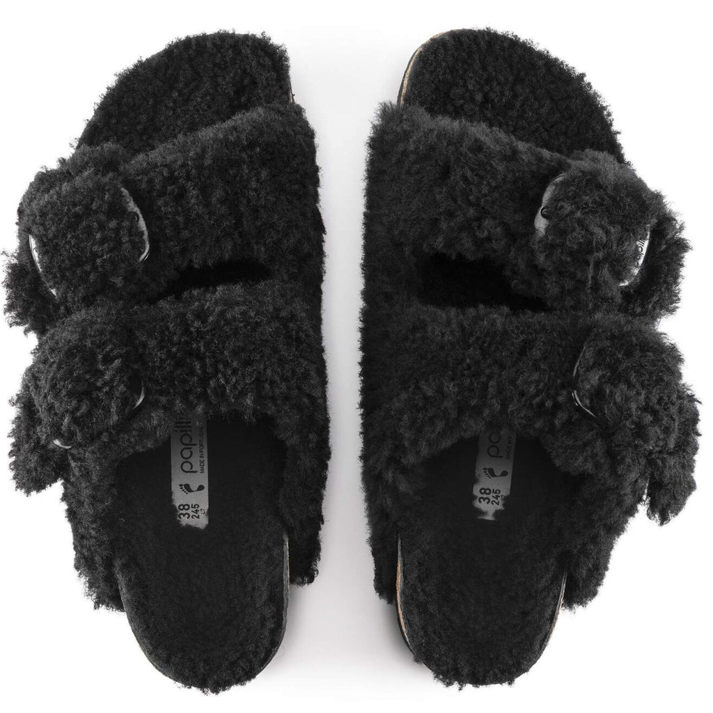 Birkenstock Papillio Womens Arizona Big Buckle Sandals EU 36 US 5 Black NWT