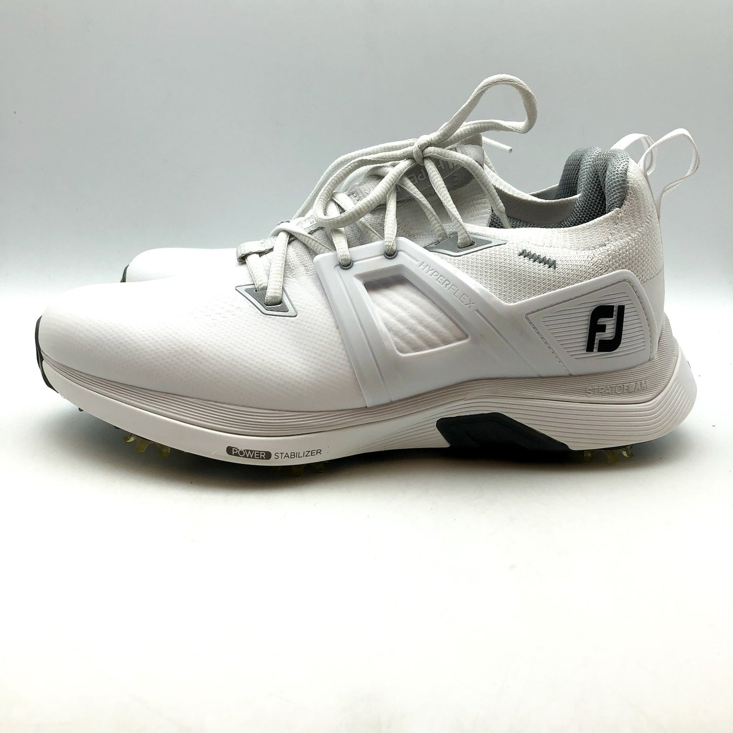 FootJoy Mens Hyperflex Carbon Cleat Golf Sneakers US 7.5 M White Waterproof NIB