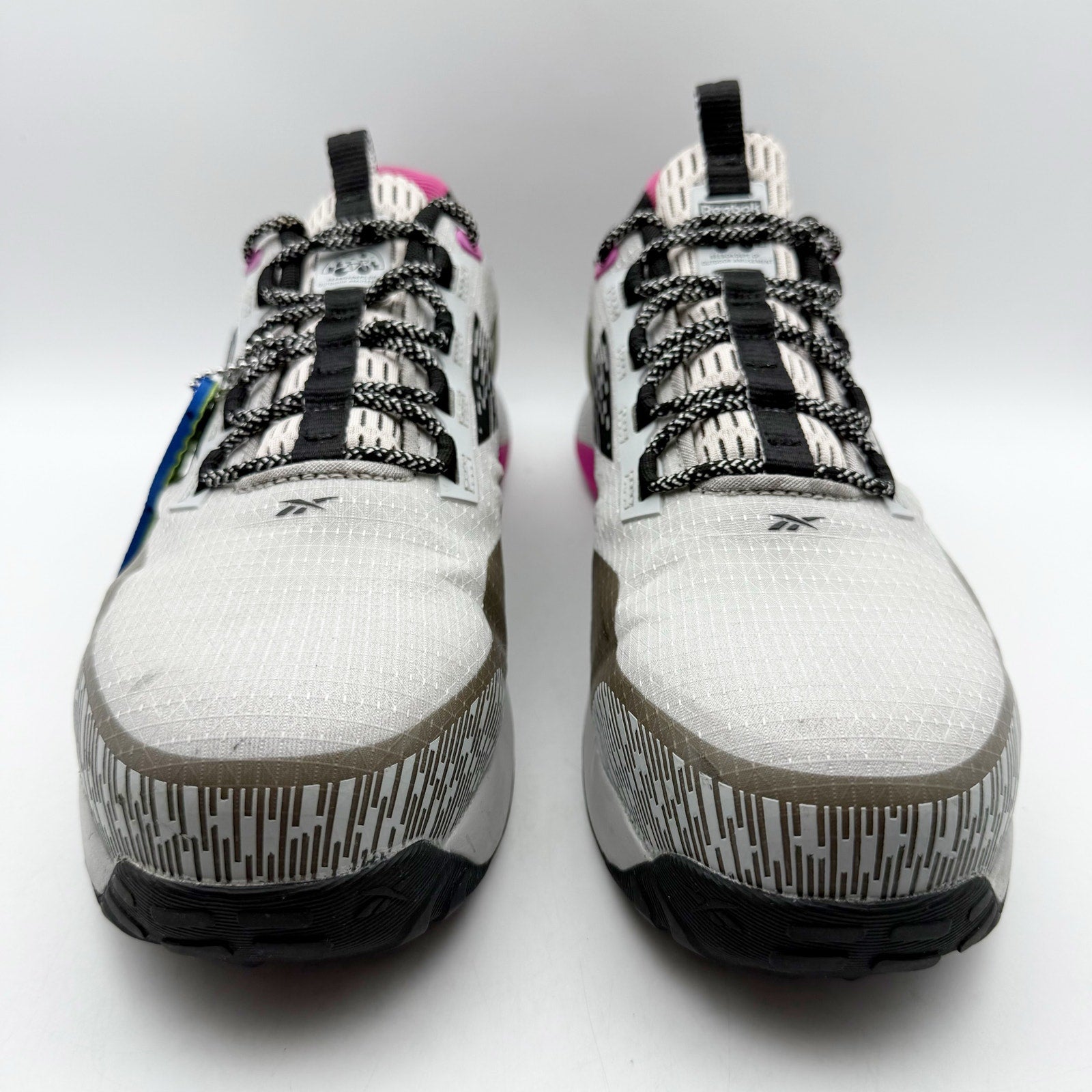 REEBOK Womens Nano X1 Adventure Comp Toe Work Shoes 12 Wide White Green SR NIB