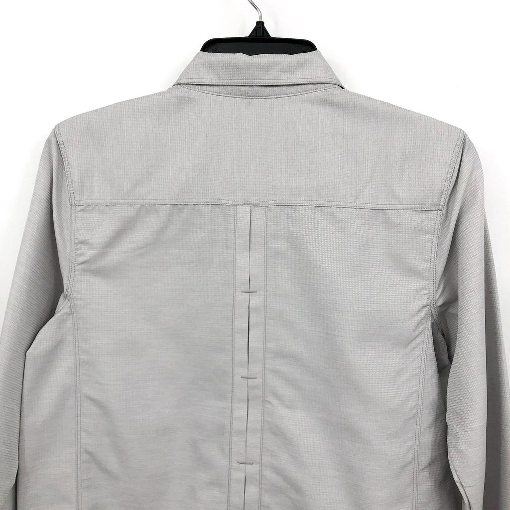 MOUNTAIN HARDWEAR Women's Canyon Long Sleeve Shirt Small Grey Light Dunes NWT