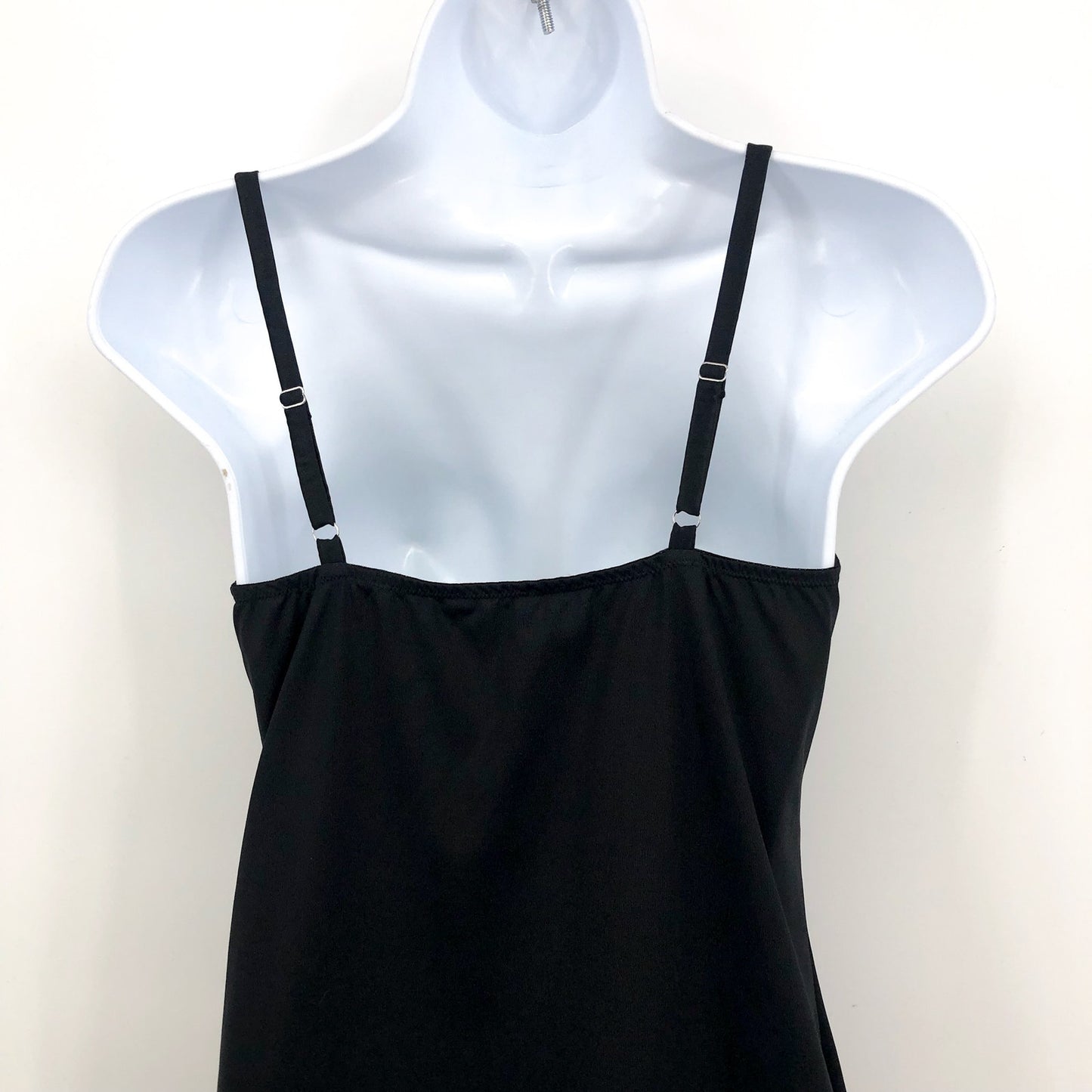 FLEUR DU MAL Women's Orchid Lace Slip Dress Large Black NWT