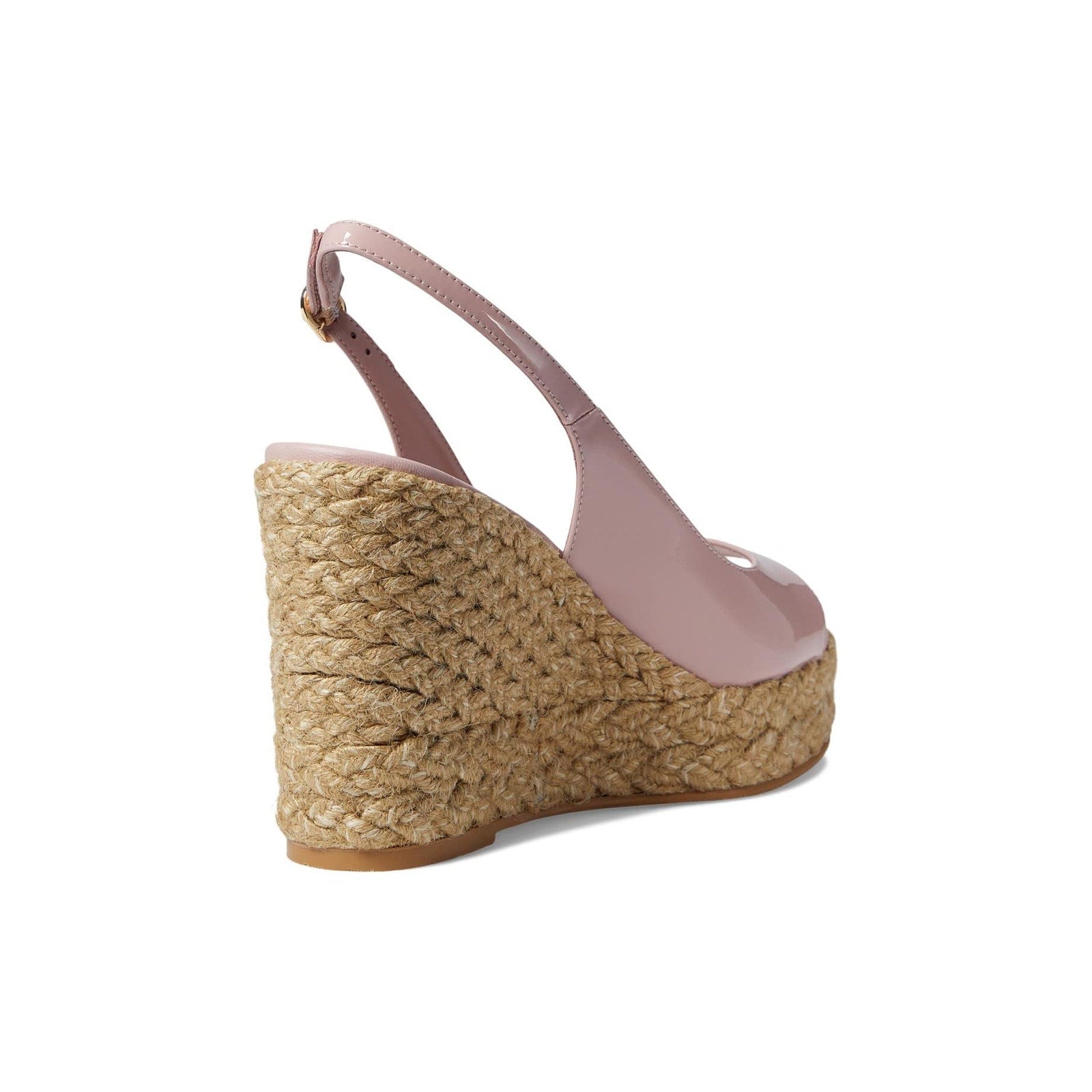 Stuart Weitzman Womens Island Sandal Espadrille Wedge US 9B EU 39.5 Pink NIB
