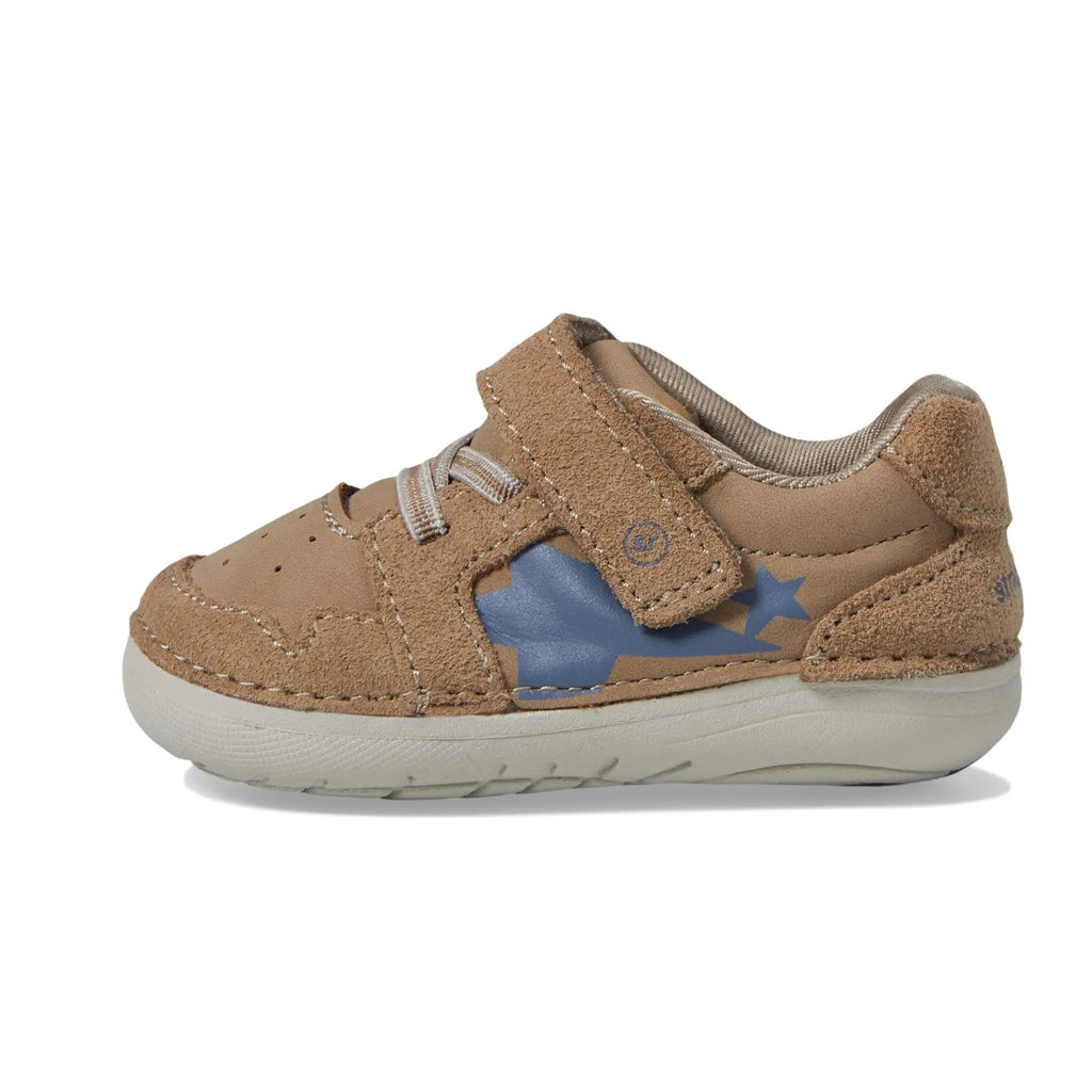 Stride Rite Boys SM Waverly Baby - Toddler Shoes Size 4 WIDE Walnut Brown NIB