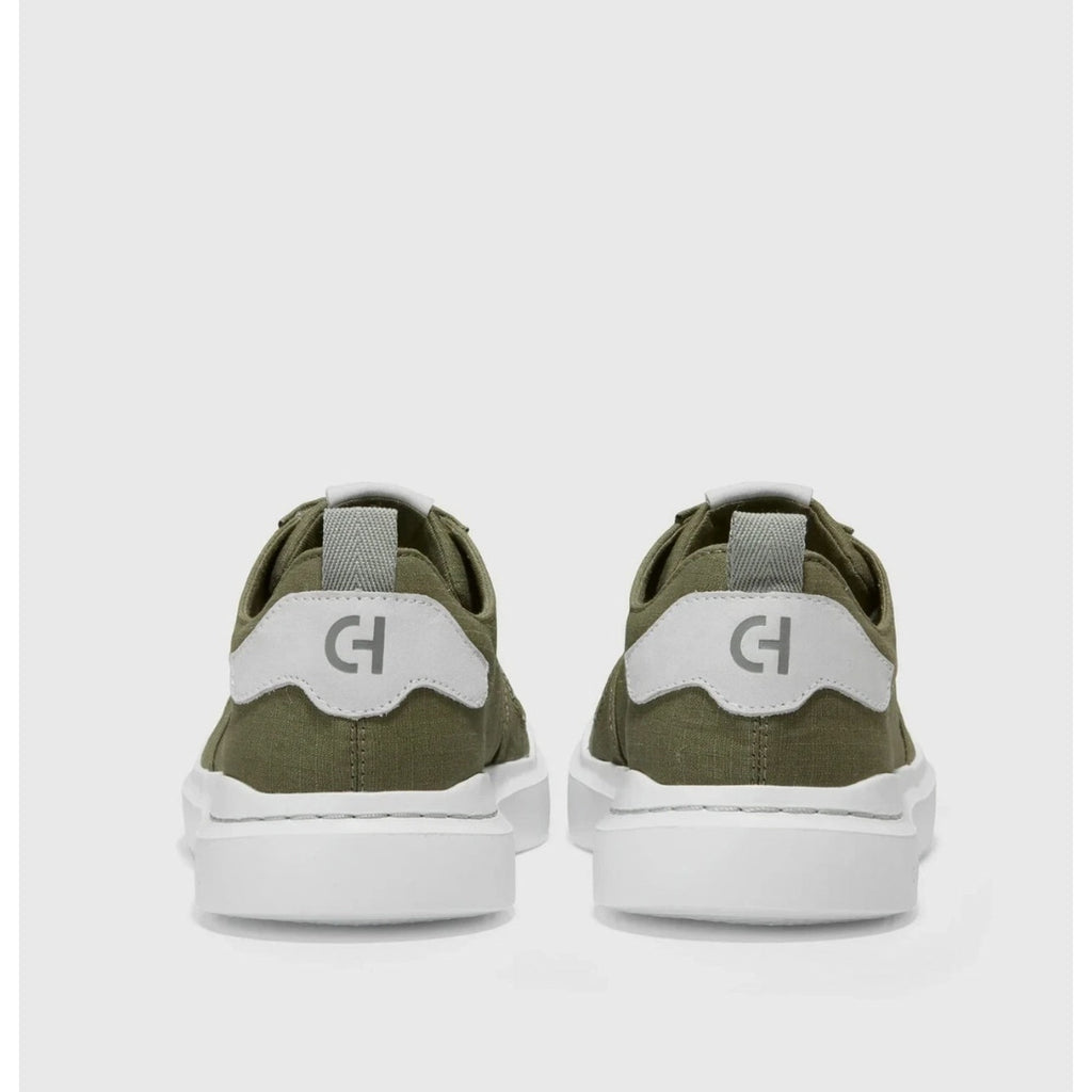 Cole Haan Mens GrandPro Rally Court Sneakers Size 11 M Green Olive Canvas NIB