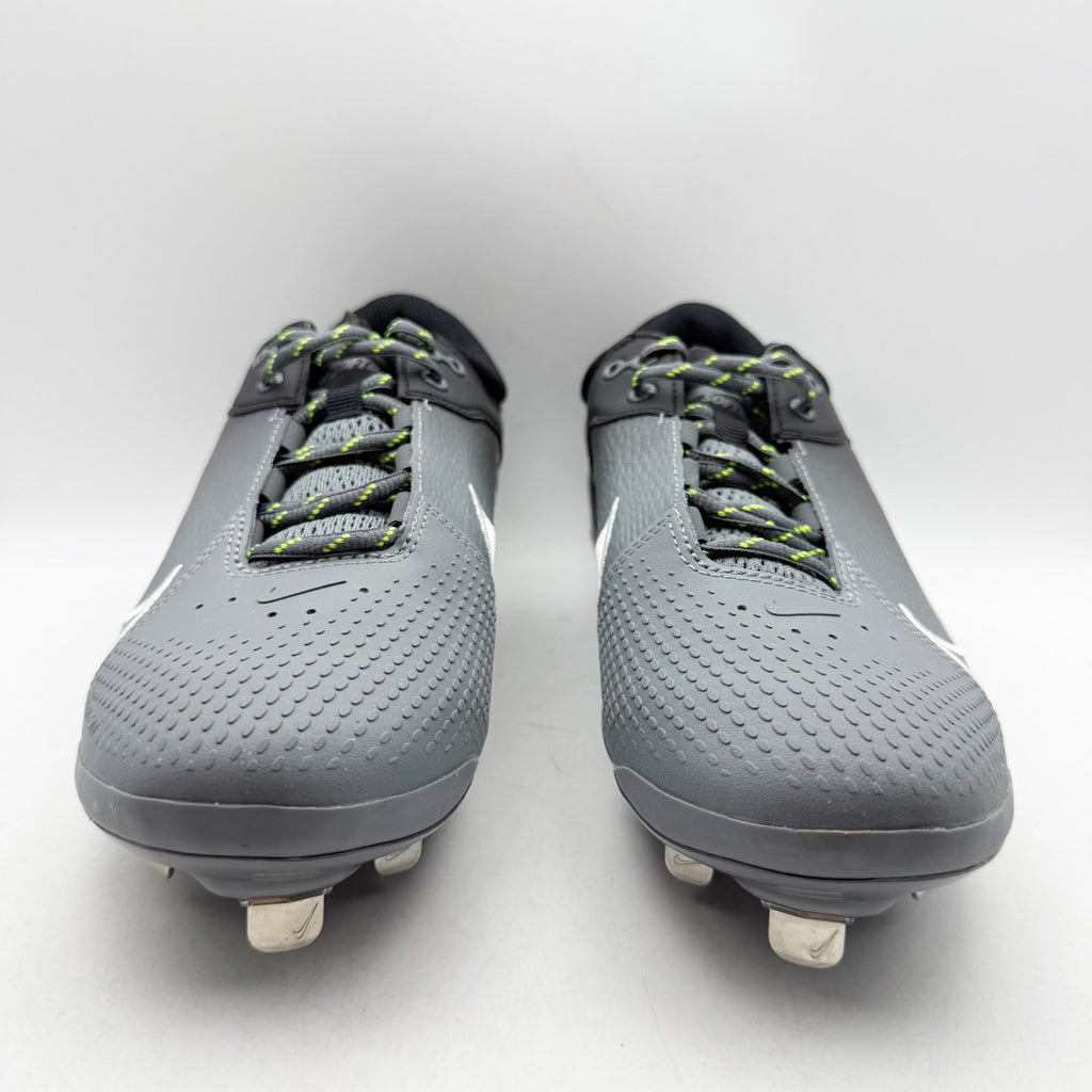 Nike Womens Hyperdiamond 4 Elite Softball Cleats US 11 EU 43 Black Grey NWOB