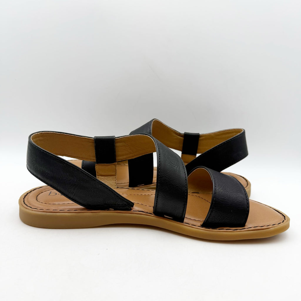 B.o.c. Womens Kacee Criss Cross Sandals US 9 M EU 39.5 Black NIB