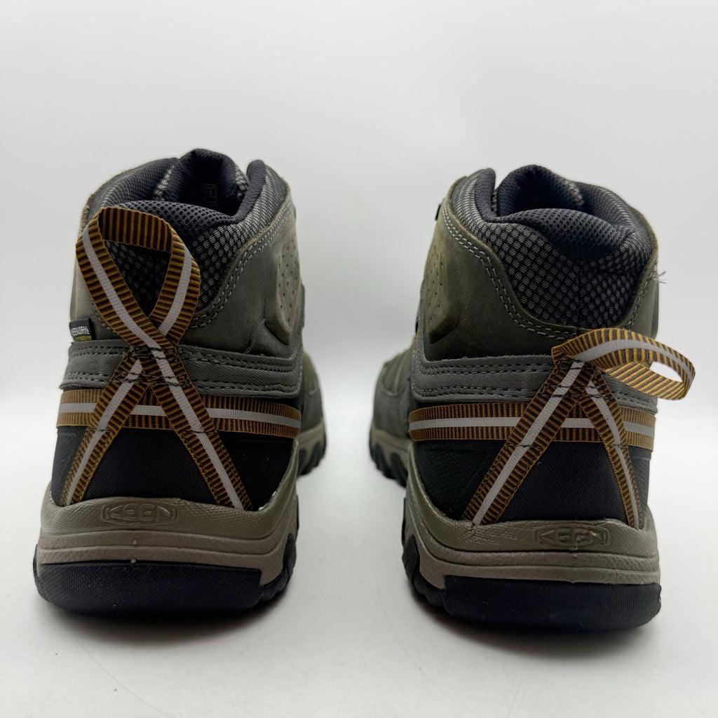 Keen Mens Targhee lll Mid Boot US 13 EU 47 Brown Grey Waterproof Leather NWOB