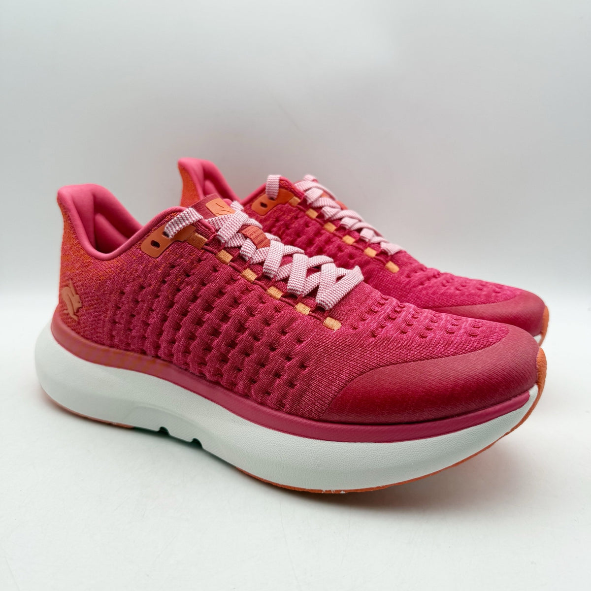 Rabbit Womens Dream Chaser Running Shoes Size 8.5 Pink Red Athletic Sneakers NIB