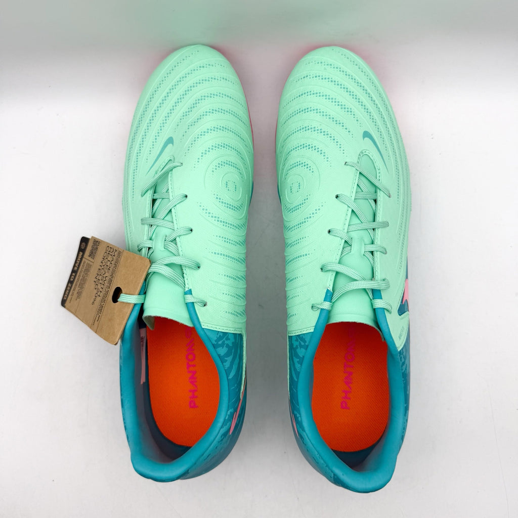 Nike Mens Phantom GX 2 Academy LV8 MG Soccer Cleats US 11.5 Green FJ2553 NWOB
