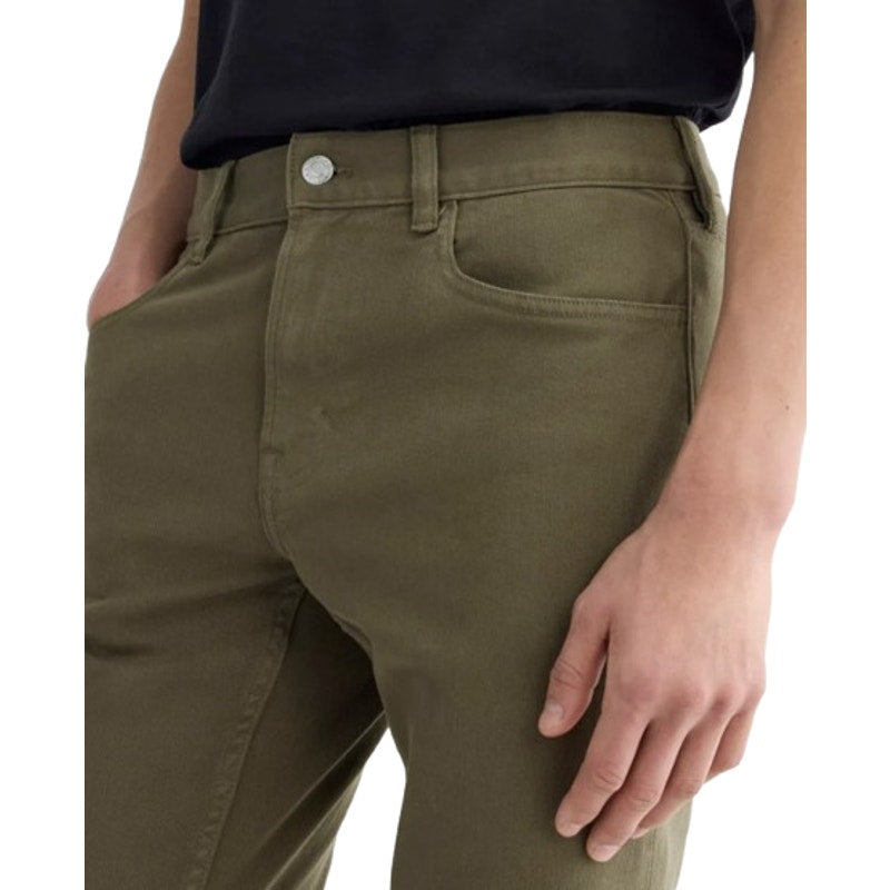 EVERLANE Men's The Stretch Twill 5-Pocket Pants 30x32 Green High Rise NWT