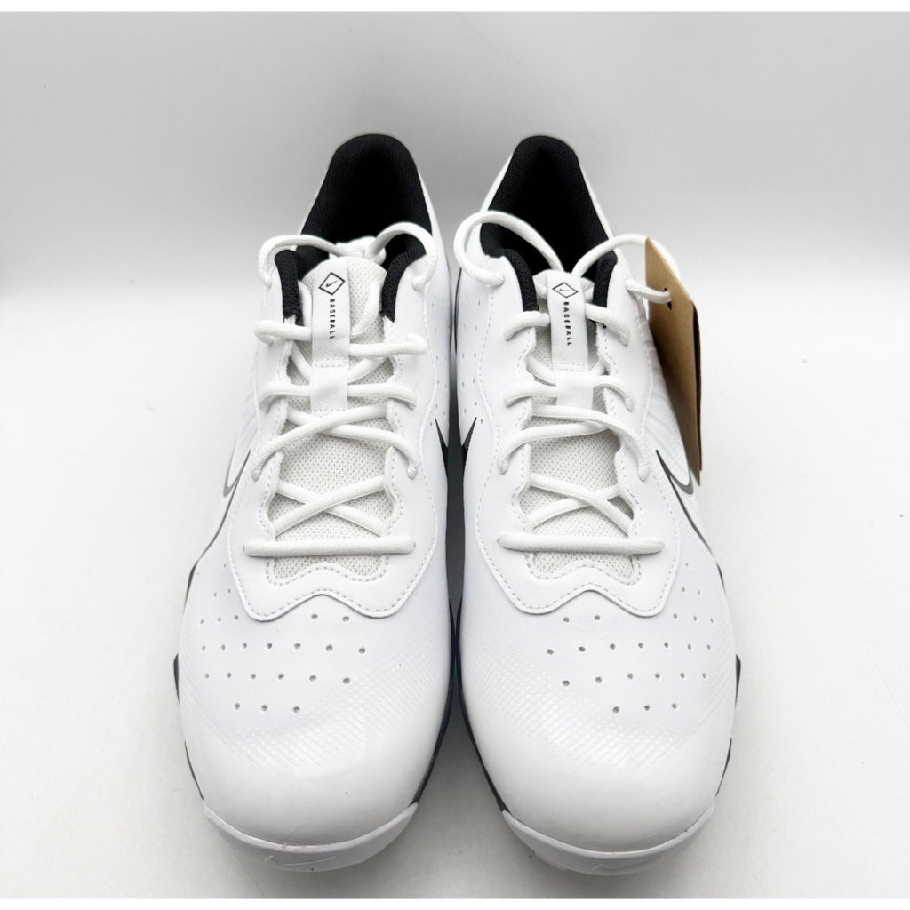 Nike Men Alpha Huarache 4 Keystone Baseball Cleats US 13 White Black DJ6524 NWOB