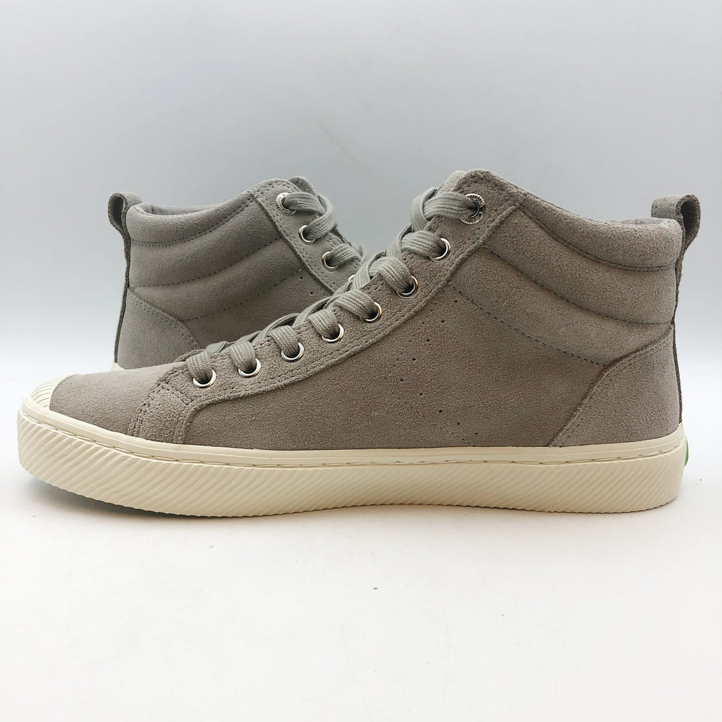 Cariuma OCA High Sneakers Womens 10.5 Mens 9 Cloud Grey Suede NIB
