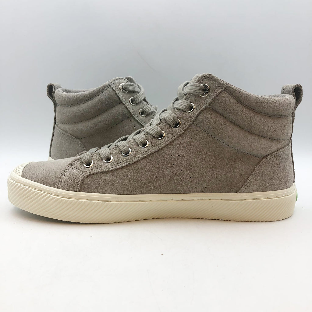 Cariuma OCA High Sneakers Womens 10.5 Mens 9 Cloud Grey Suede NIB