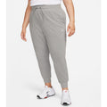 NIKE Womens Dri-Fit One 7/8 French Terry Joggers 1X Grey Sweatpants NWT
