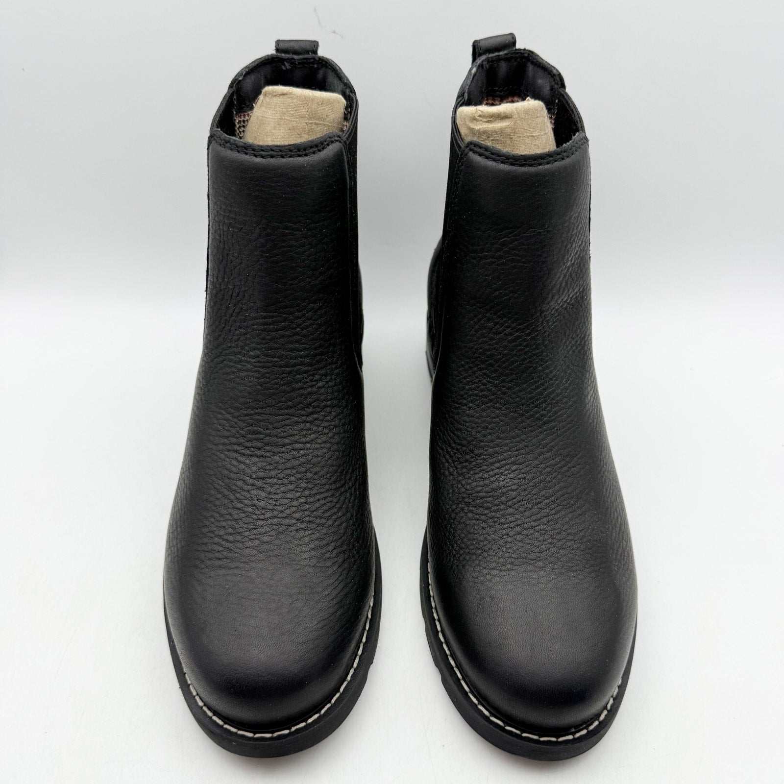 Ariat Womens Wexford Chelsea Boots US 7.5 B Black Leather Waterproof NWOB