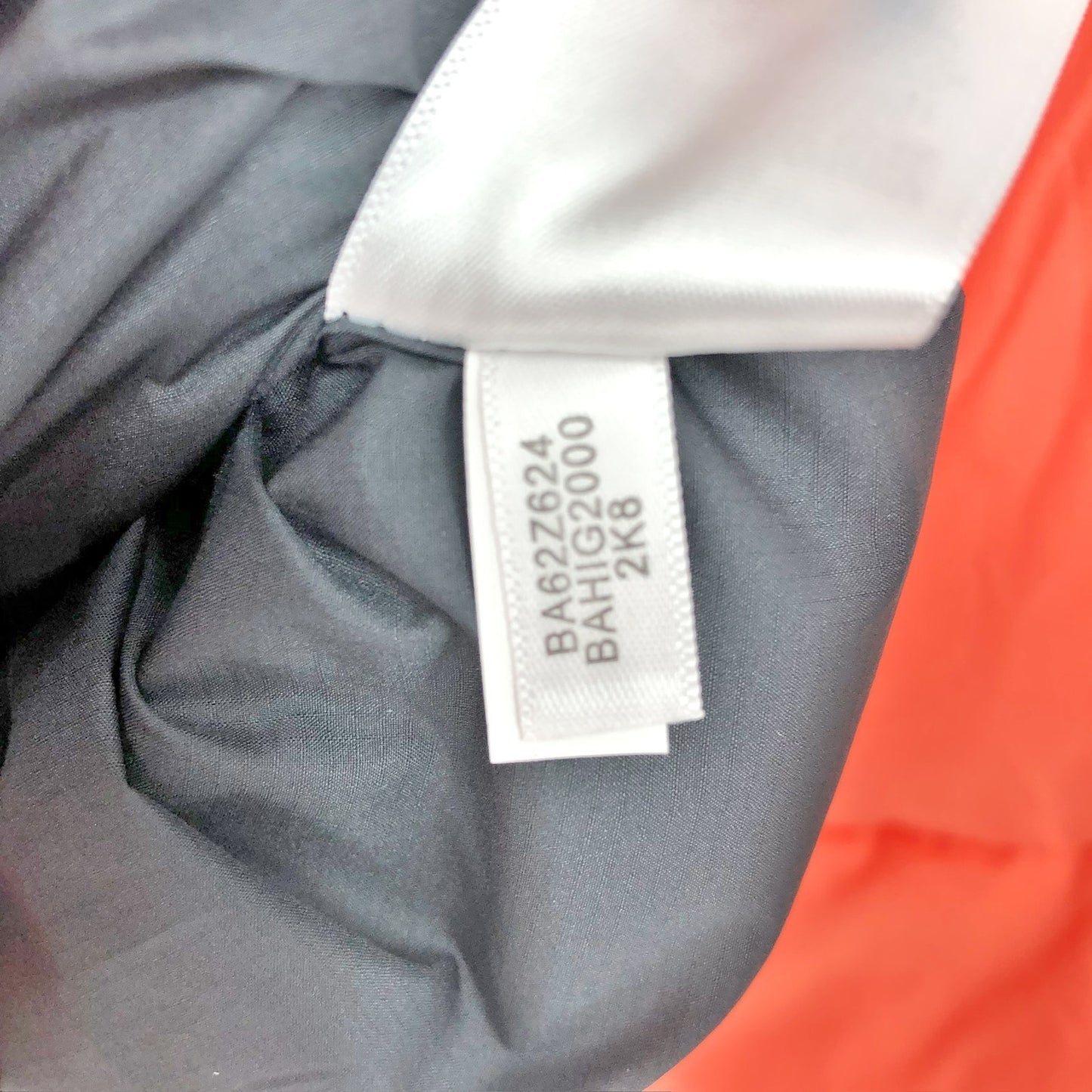 BASS OUTDOOR Women's Discovery Puffer Jacket XS Orange Living Coral Full Zip NWT