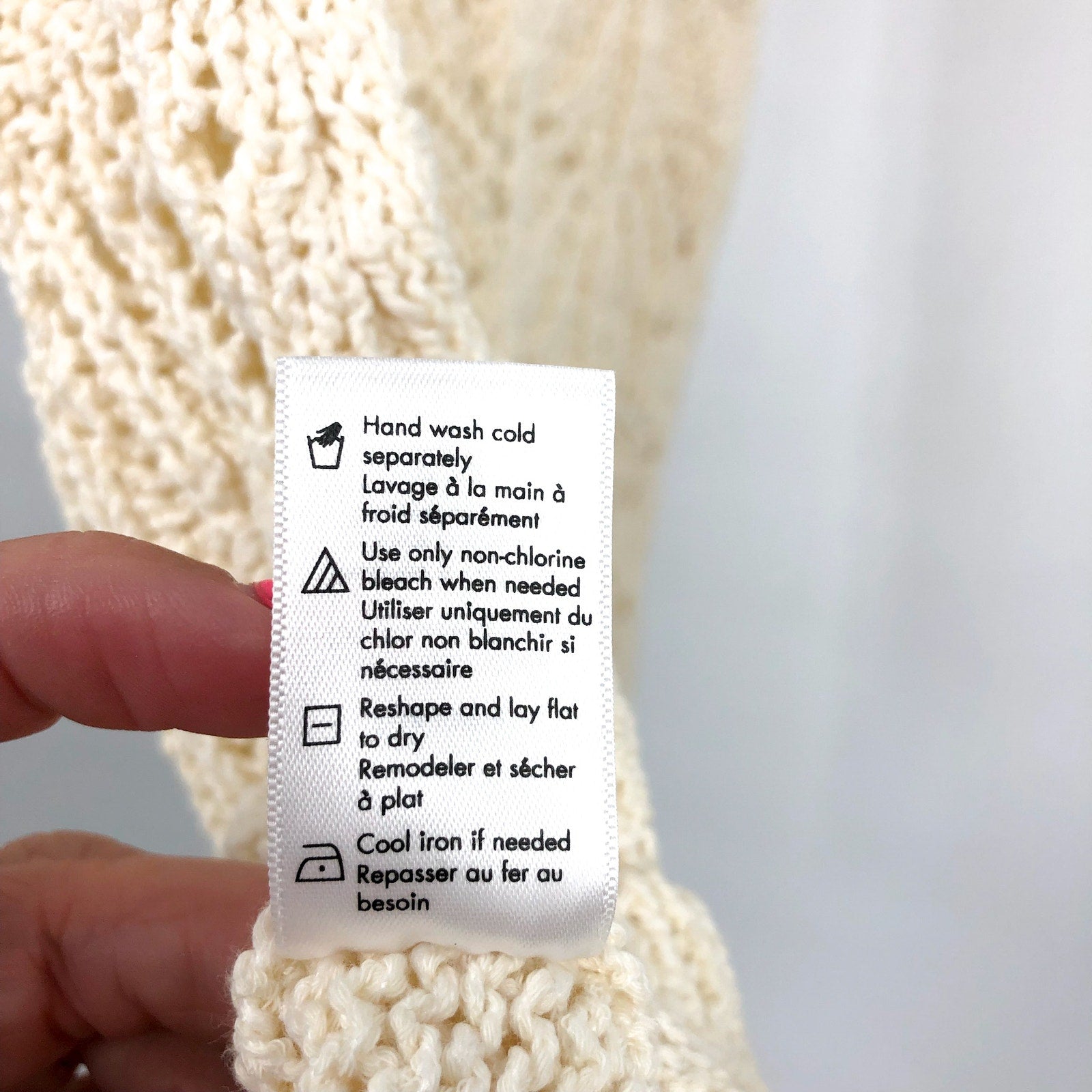 L*SPACE Women's Lisola Cover-Up Tank Dress Small Cream Crochet NWT