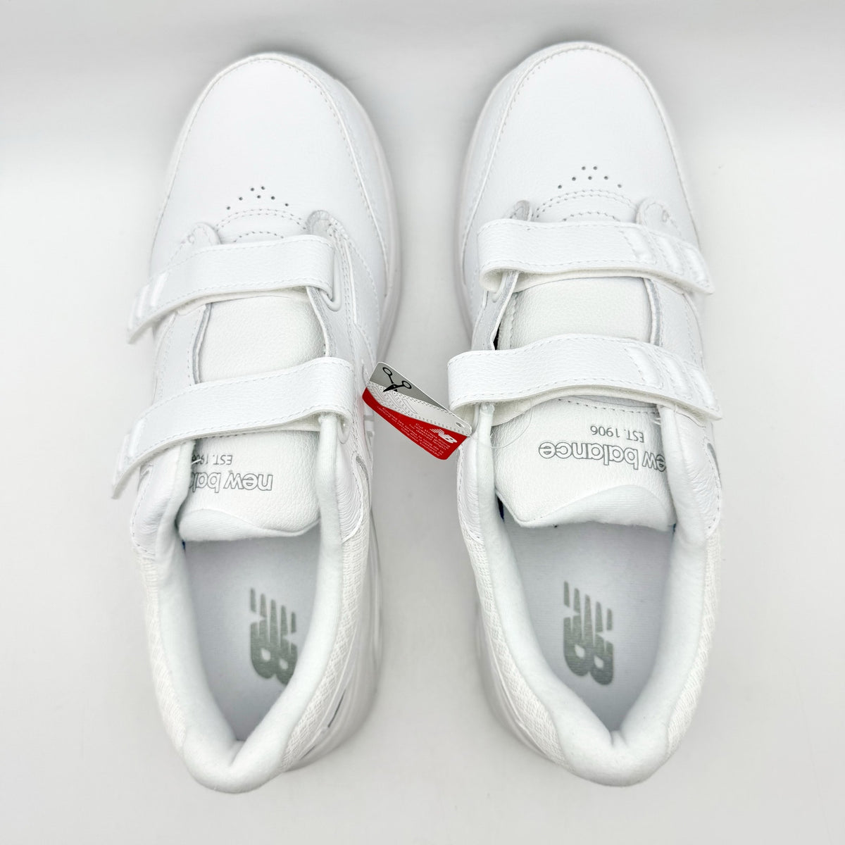 New Balanc 928v3 Walking Sneakers Womens 9.5 Mens 8 White Leather NIB