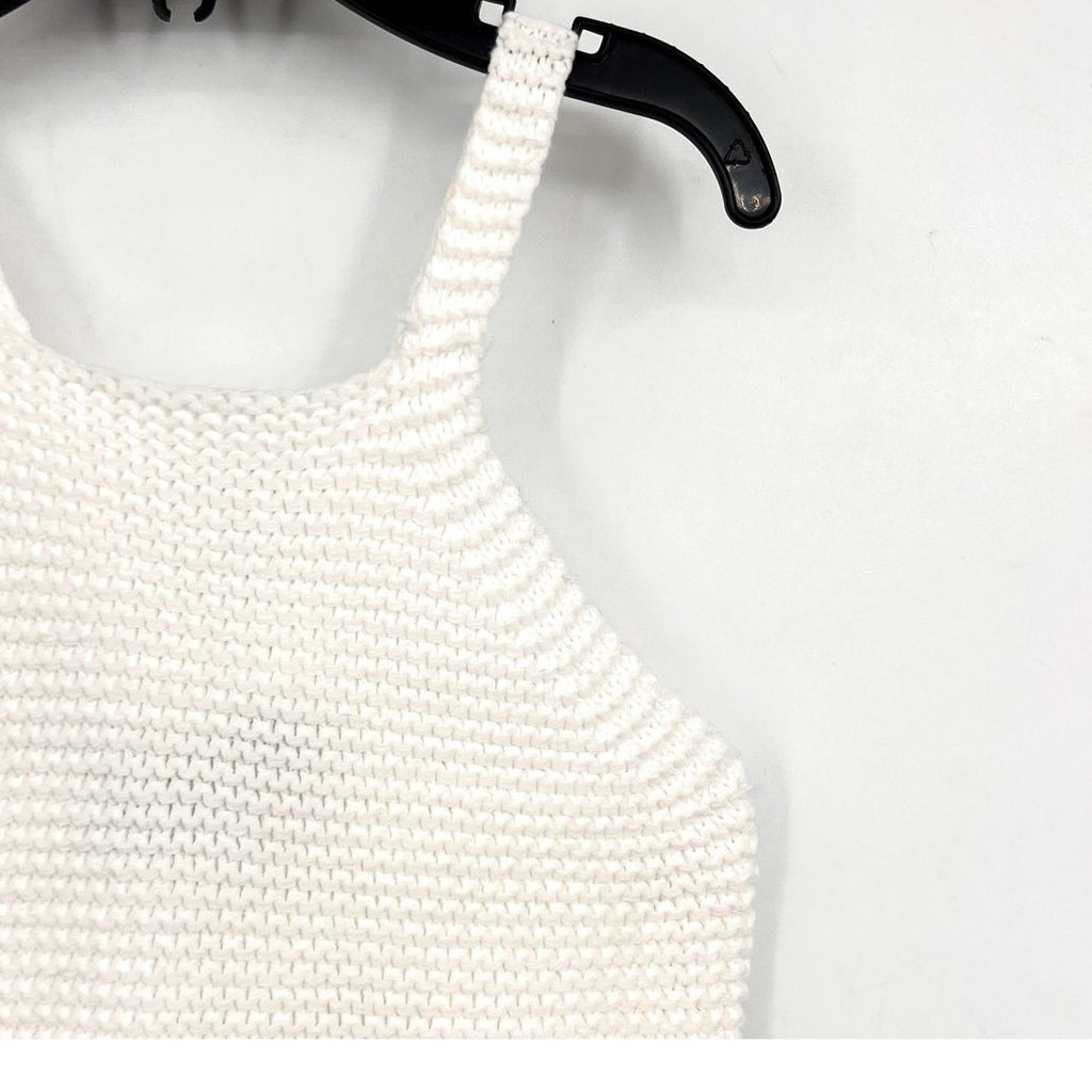BARDOT JUNIOR Girls Andi Knit Dress Size 2T Orchid White Sleeveless NWT