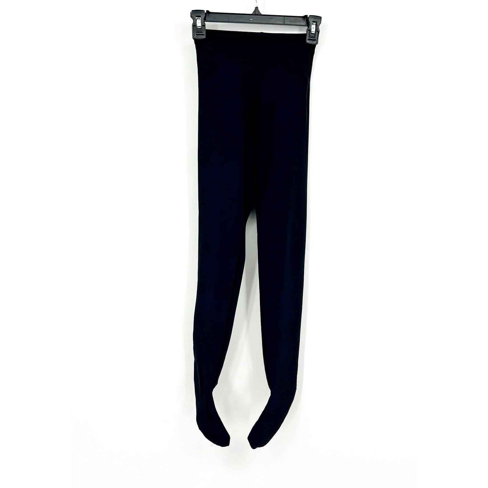 COMMANDO Women's Classic Microfiber Tights Small Black Stretch Opaque NWT