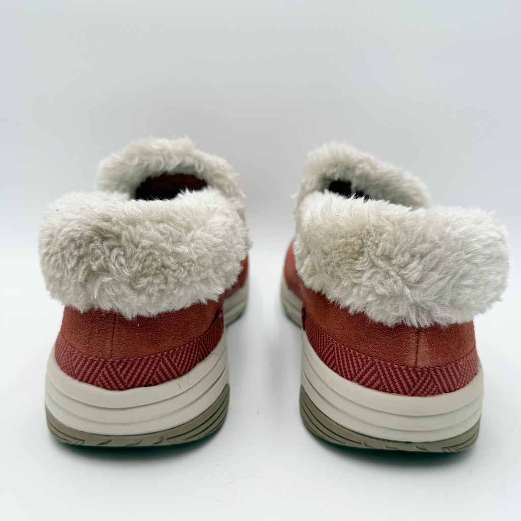 Ryka Womens Adventure Mid Bootie Size 9.5 Wide Adobe Red Water Resistant NIB