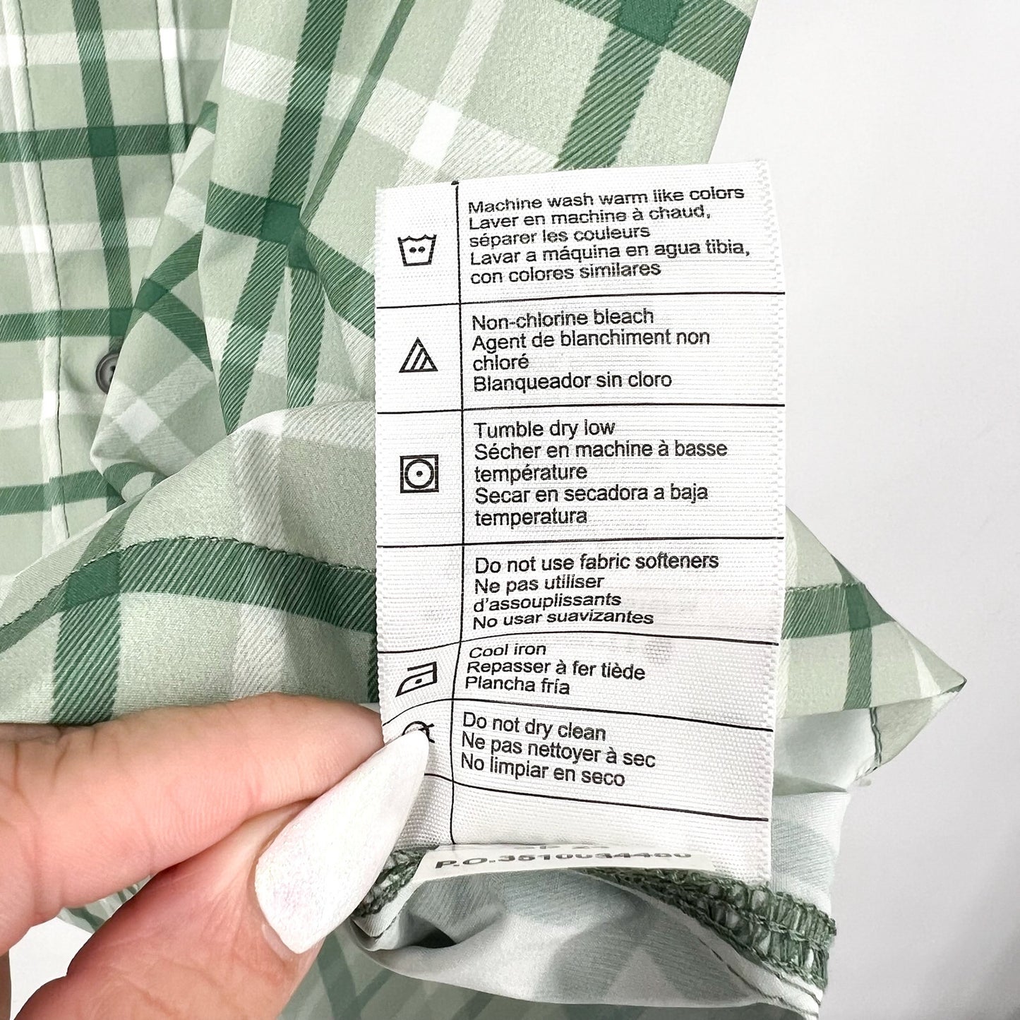 CARHARTT Force Sun Defender SS Shirt Work Medium Green Plaid Relaxed Fit NWT