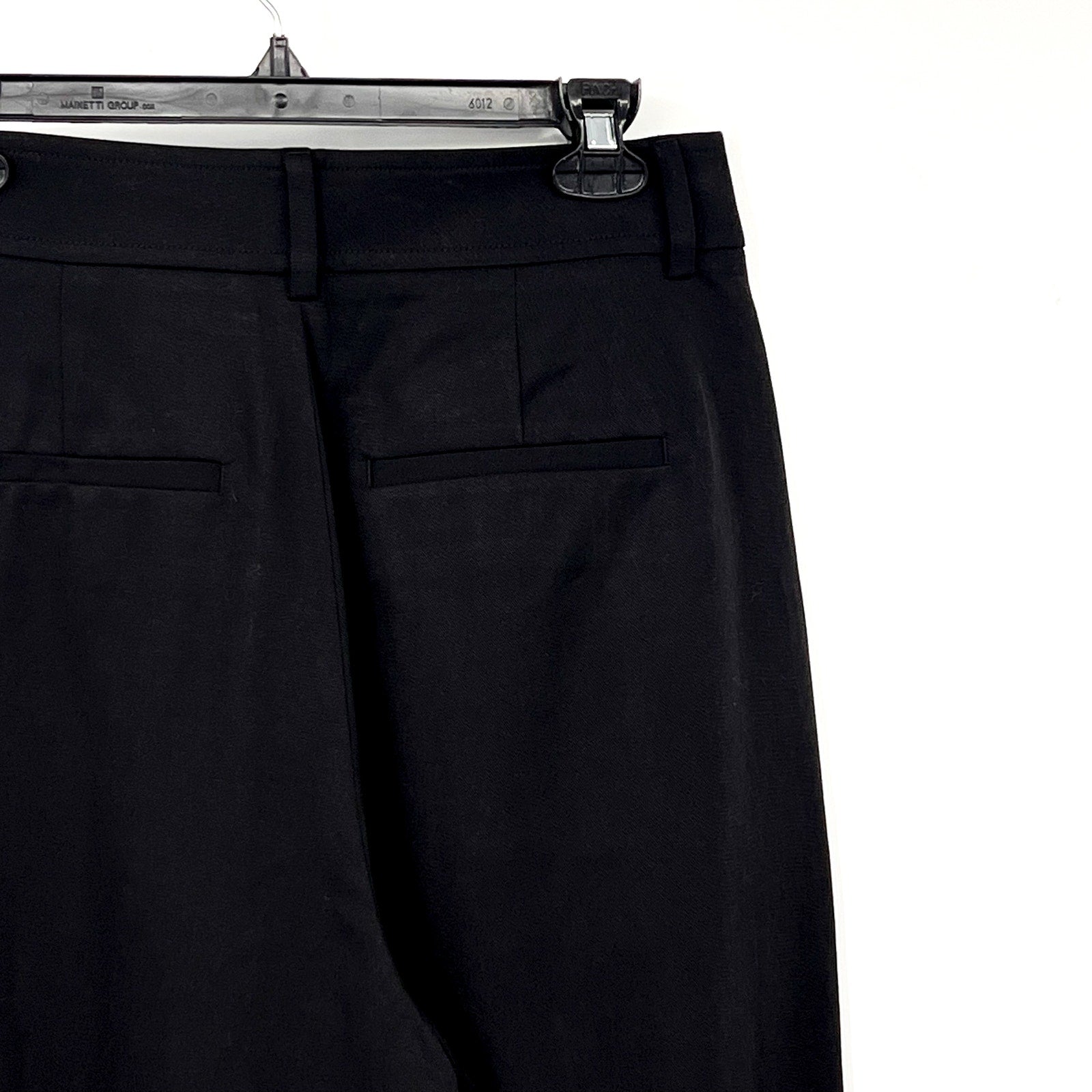 Everlane Womens The Way-High Drape Pants Size 4 Black 31" Inseam Pleated NWT