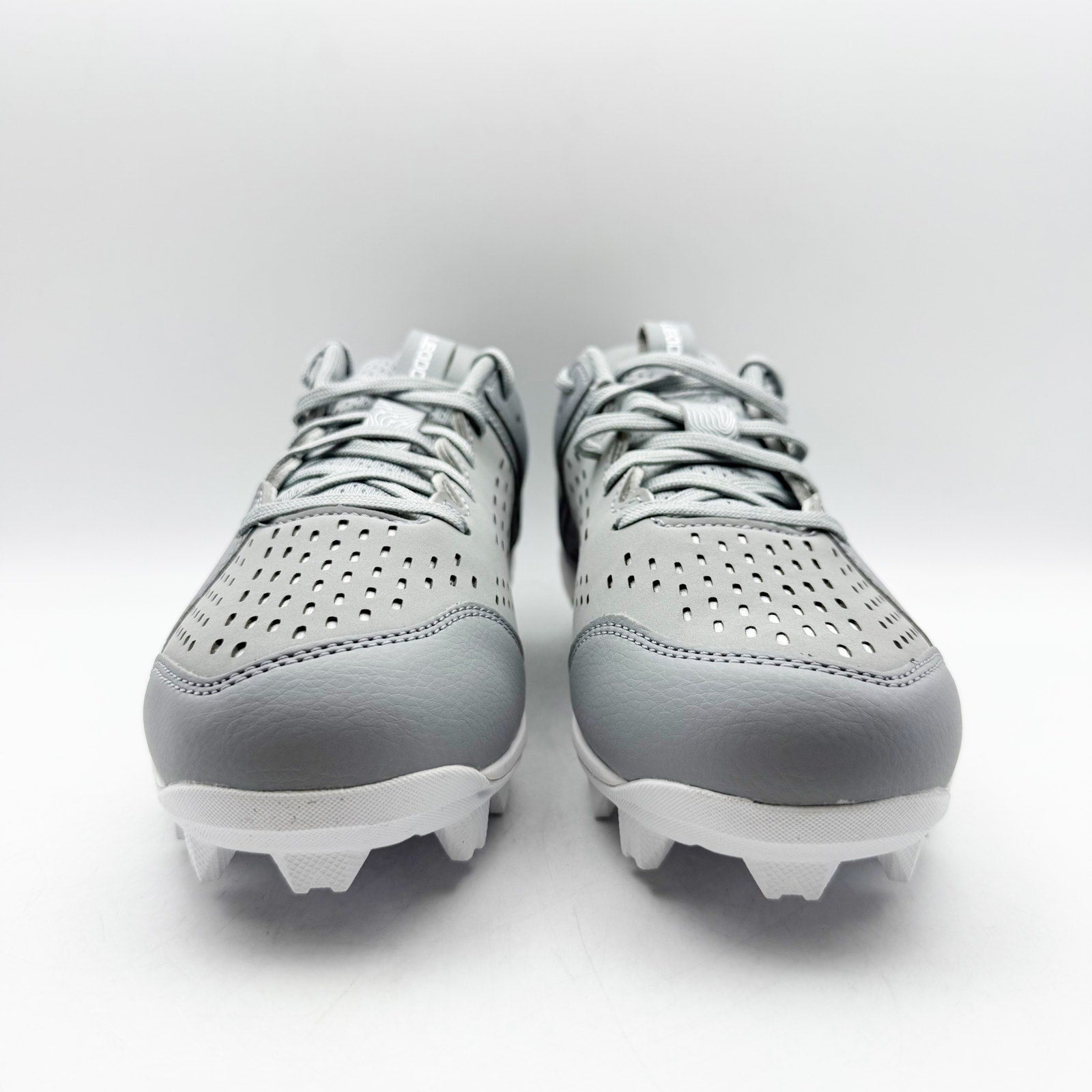 Under Armour Mens Leadoff Low RM Molded Baseball Cleats Size 12 Grey White NWOB