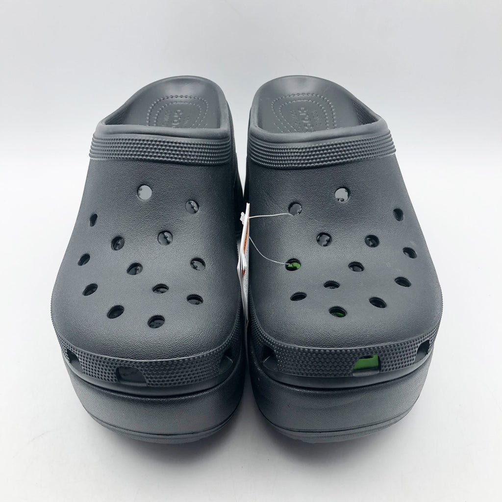 Crocs Womens Siren Crush Clogs Size 12 Black Platform Heels NWT