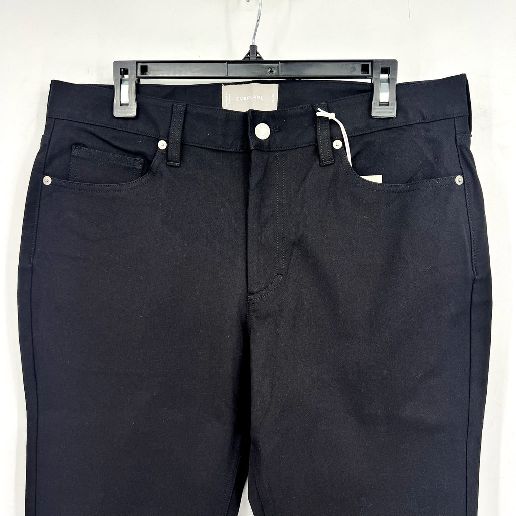 EVERLANE Men's The Performance 5-Pocket Pants 33x30 Black Chino Stretch NWT