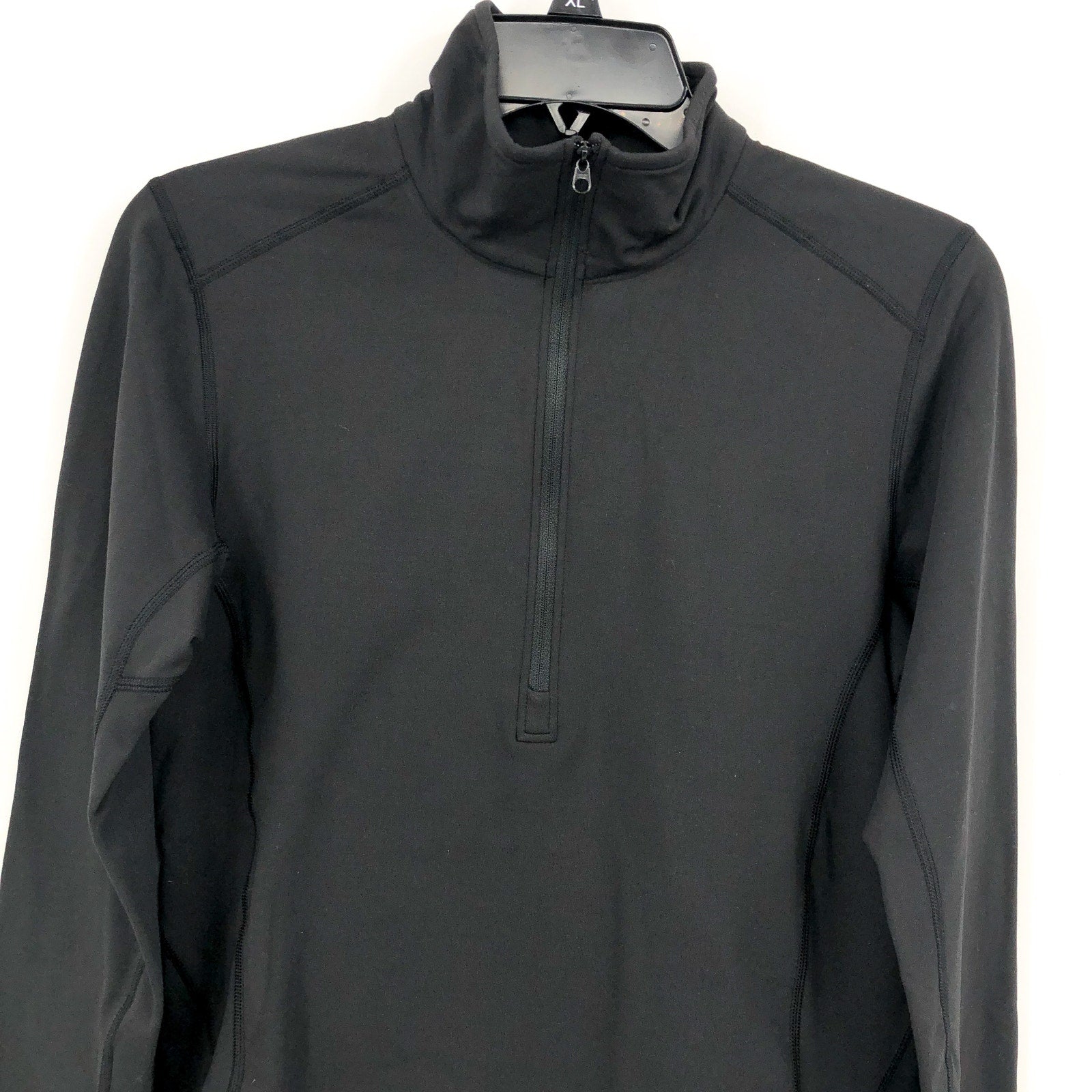 ARC'TERYX Women's Rho LT Zip Neck Sweatshirt XXL Black Long Sleeve NWT