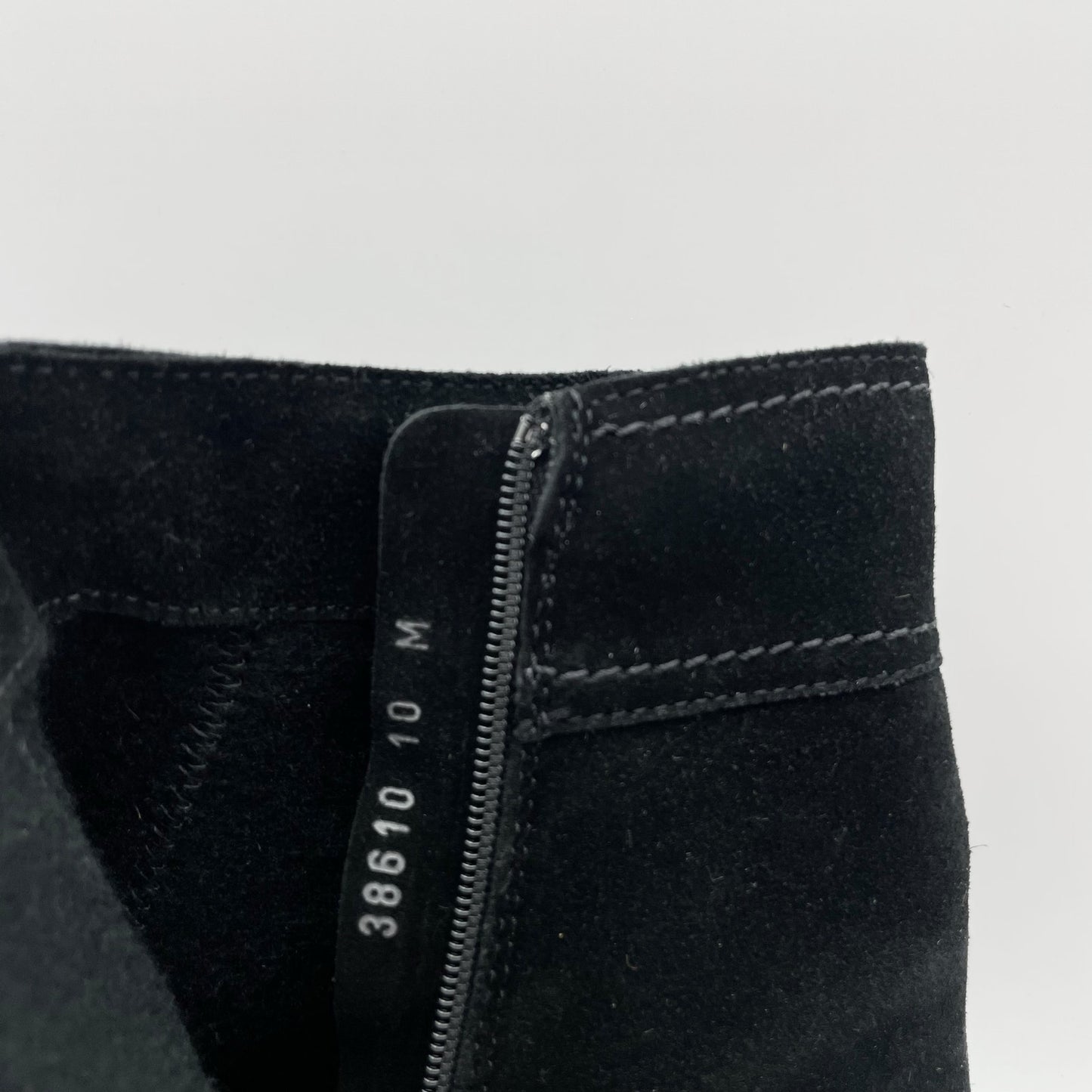 La Canadienne Womens Nadia Ankle Bootie US 10 M Black Suede Waterproof NWOB