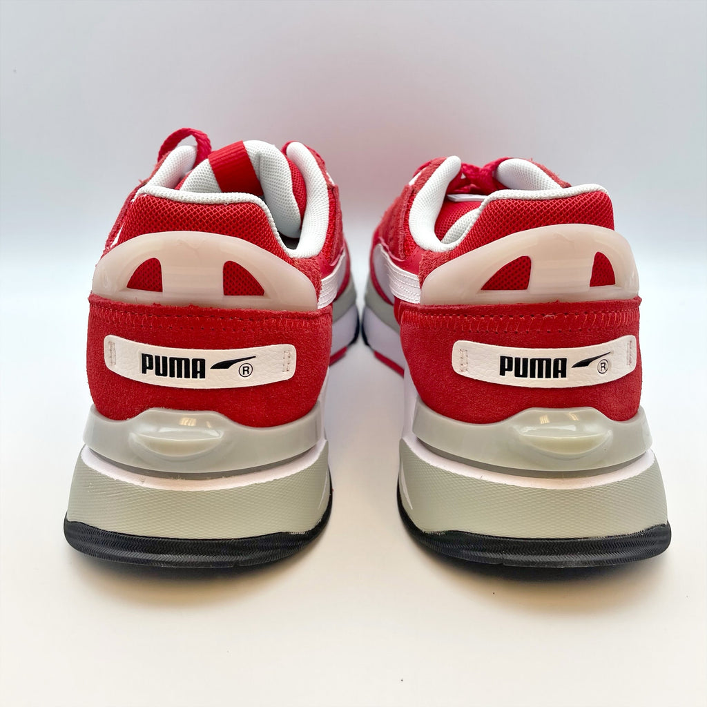 Puma Mens Mirage Sport Heritage Sneakers US 10.5 M EU 44 Red White Athletic NIB