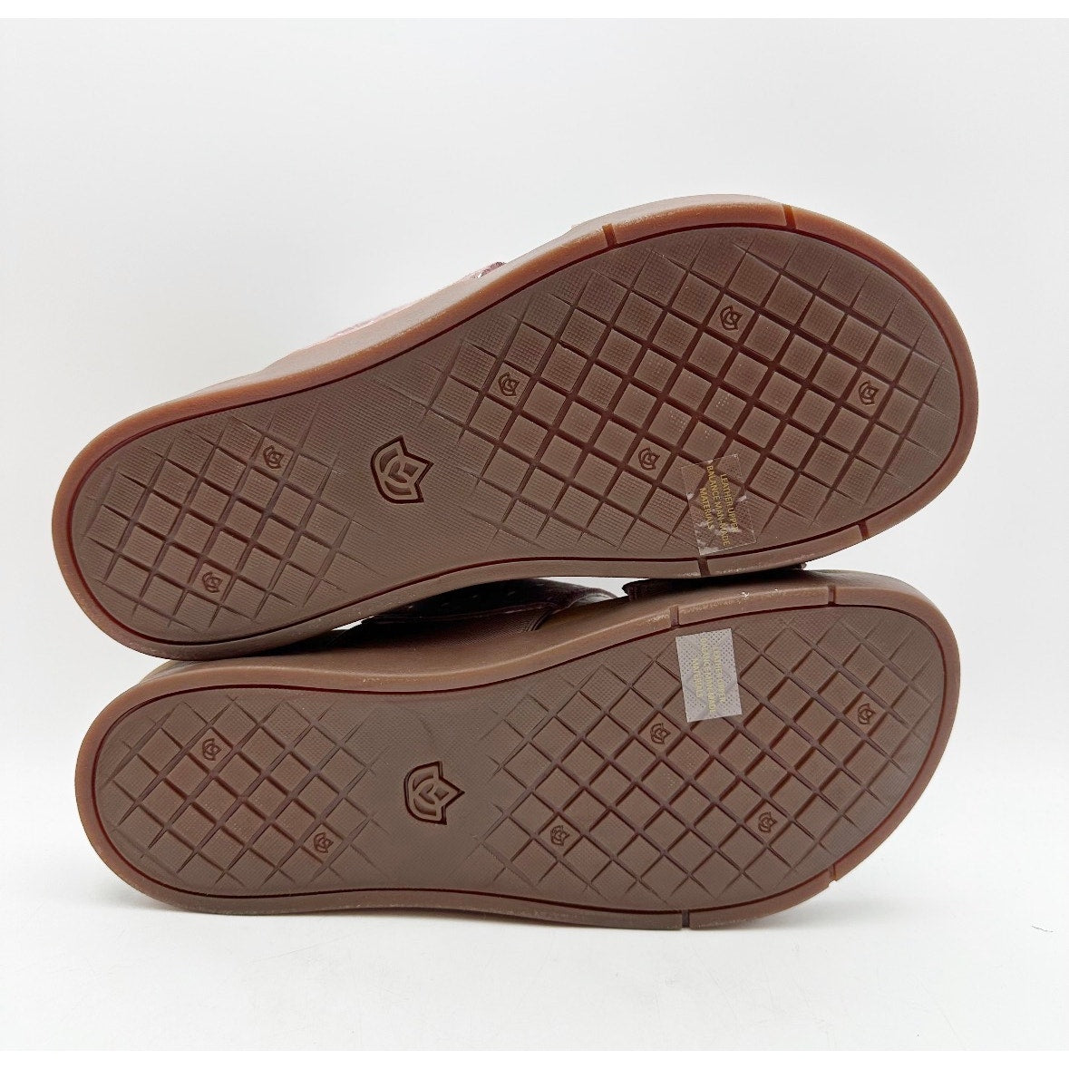 Spenco Womens Dawn Slide Sandals Size 7.5 EU 38 Red Burgandy Ostrich Suede NIB