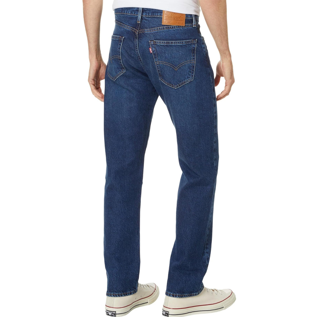 Levi's Men's 505 Regular Fit Jeans 30X30 Dark Blue Wash 00505-0000 NWT