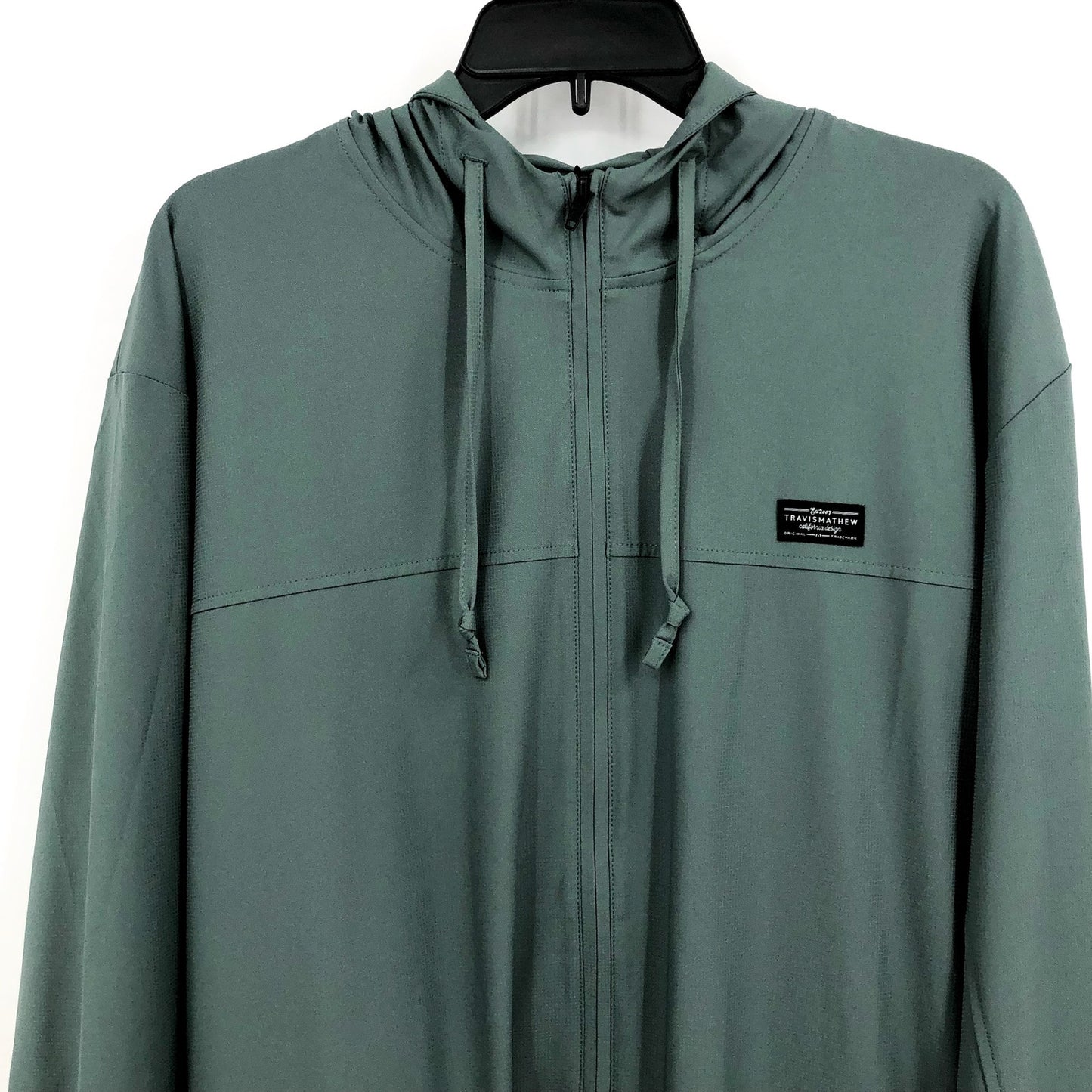 TRAVIS MATHEW Mens Wanderlust Hoodie 3XL Balsam Green Heater Sweatshirt NWT