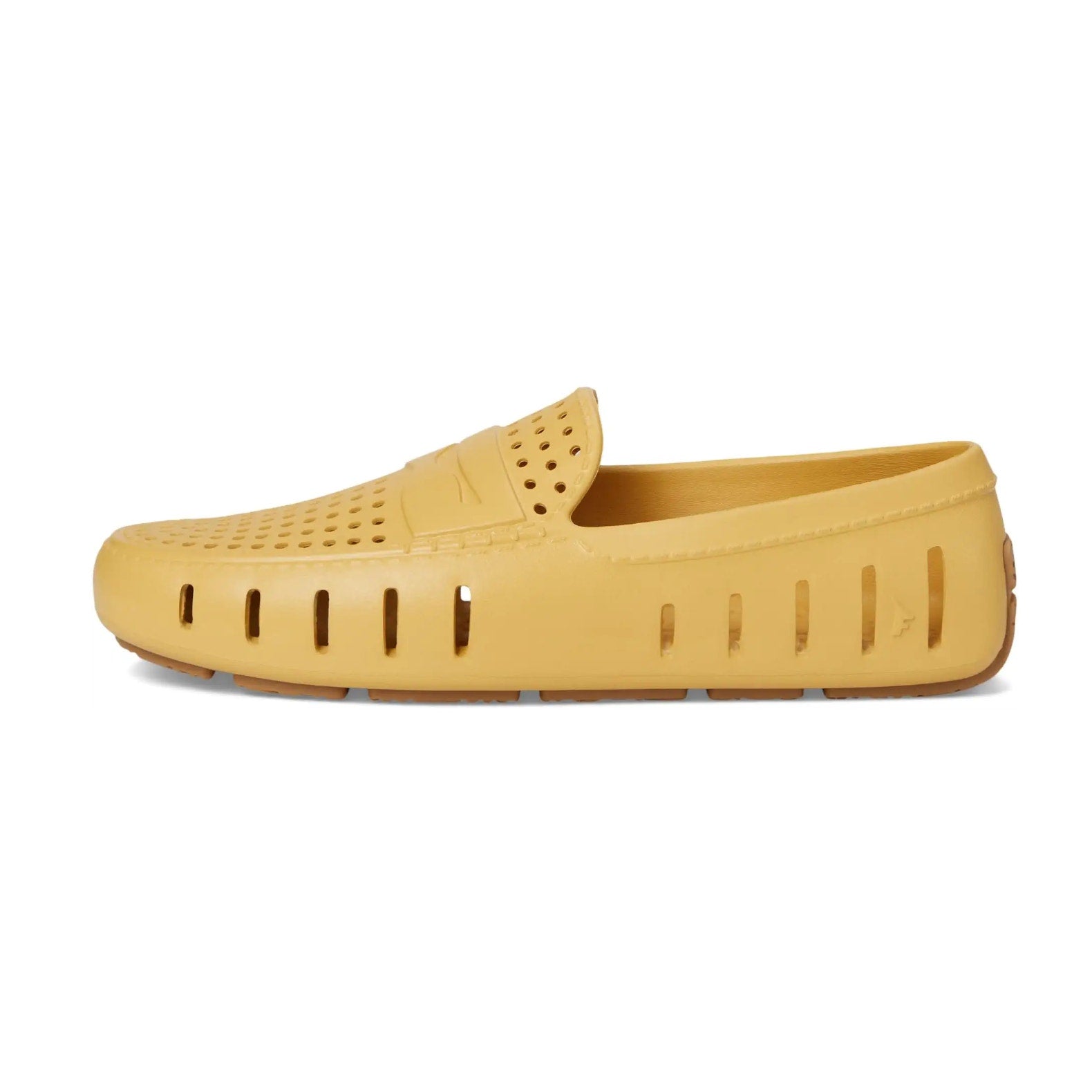 Floafers Mens Country Club Driver 2.0 Loafer Size 11 Yellow Dunne Gum NWT