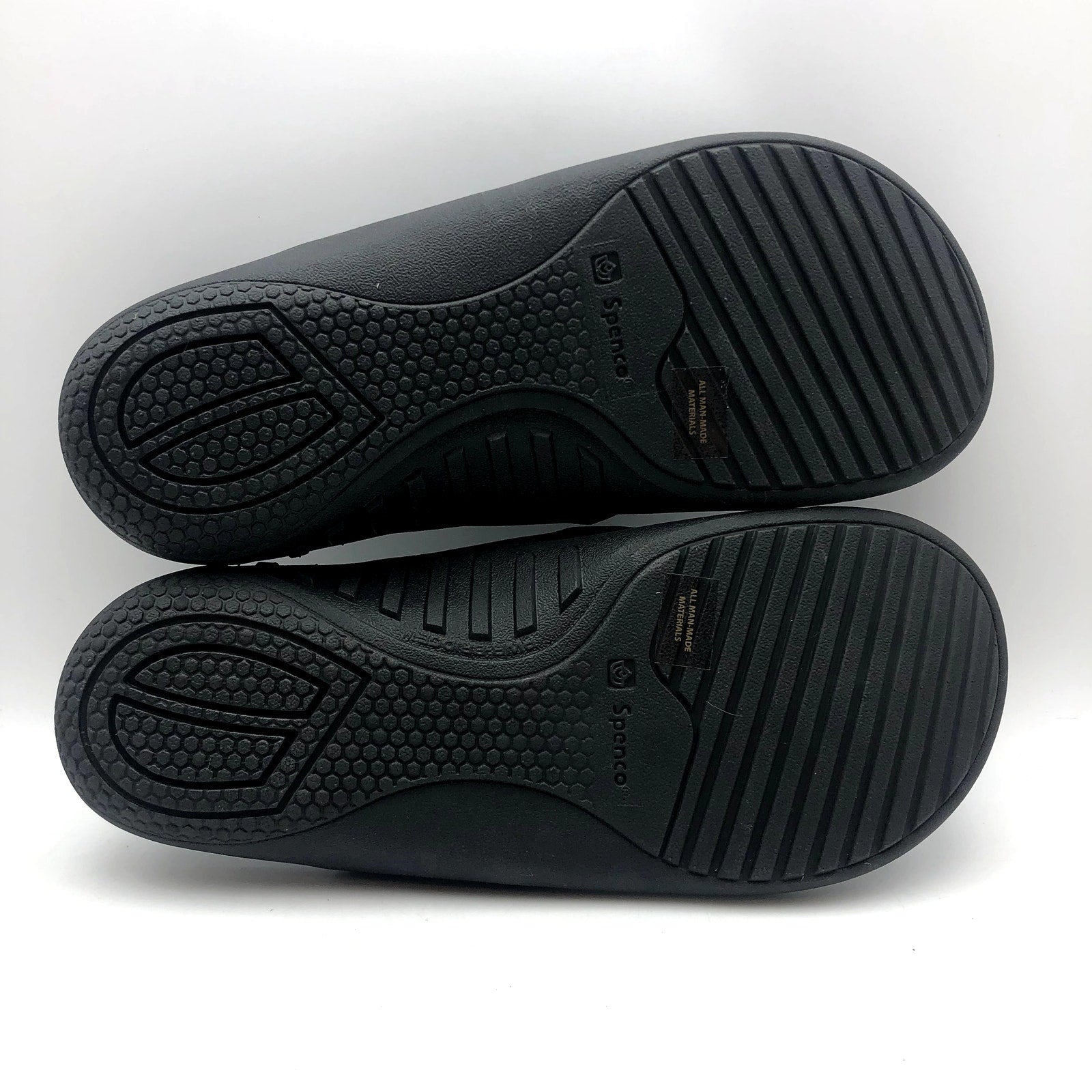 Spenco Waco Womens Yumi Constellation Flip Flops Size 10 Black Sandal Stars NWOB