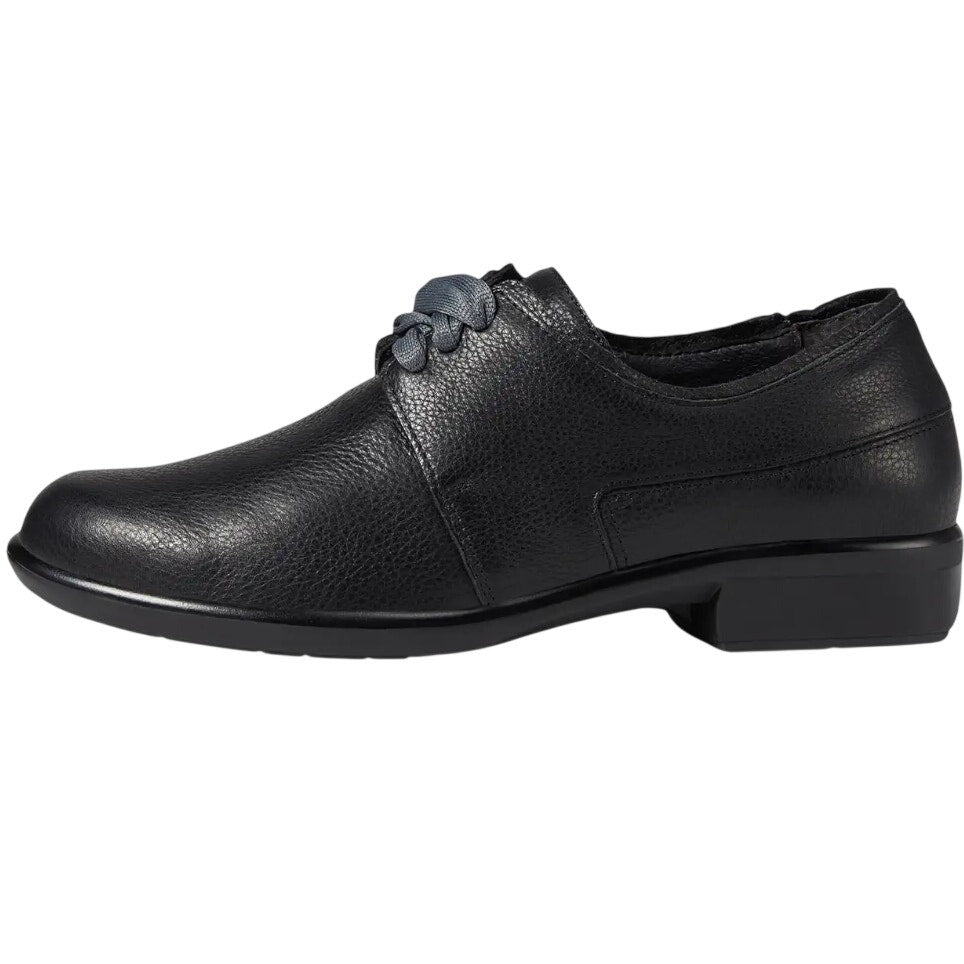 Naot Womens Blizzard Oxford Shoes US 9 EU 40 Black Leather NWOB