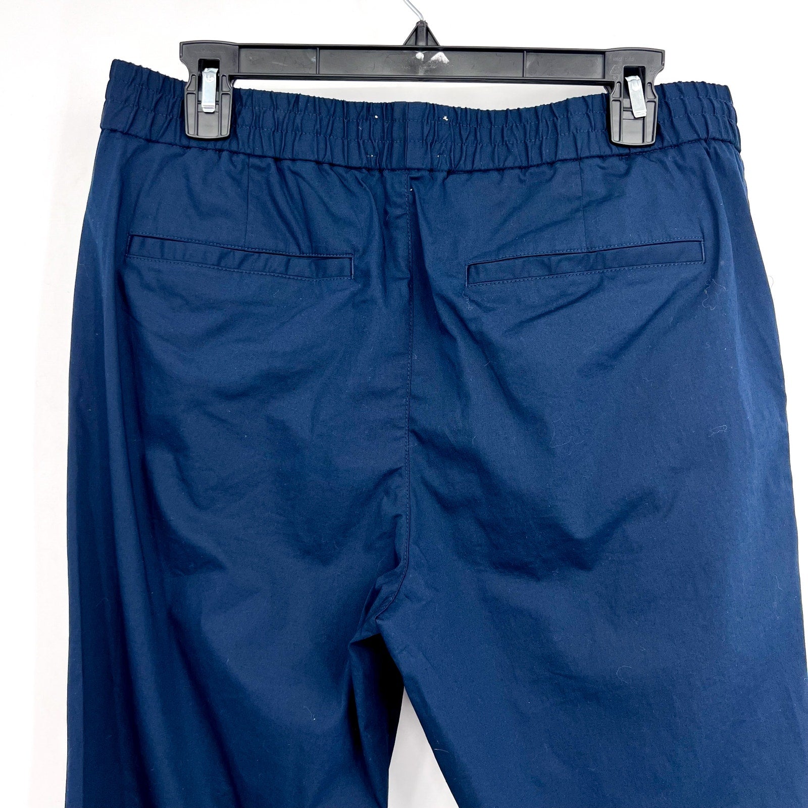 EVERLANE Mens Casual Pants Medium Navy Blue 30" Inseam Cotton Twill Pull-on  NWT