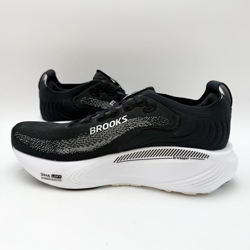 Brooks Womens Adrenaline GTS 25 Running Shoes Size 8.5 XW 2E Black Athletic NIB